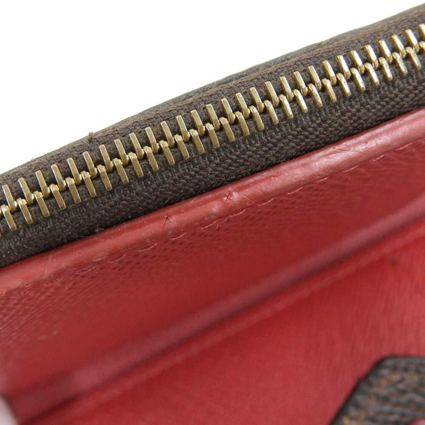 LOUIS VUITTON Damier Portefeuille Victorine Trifold Wallet Ebene N41659
