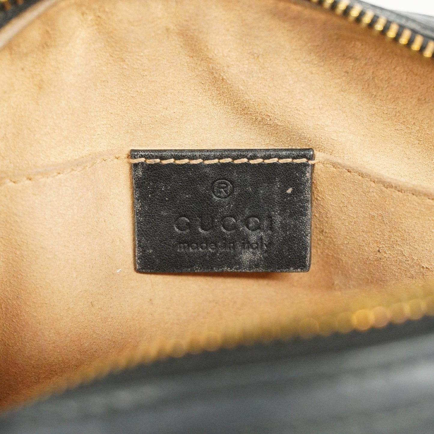 Gucci GG Marmont 476165 Women's Leather Pouch Black
