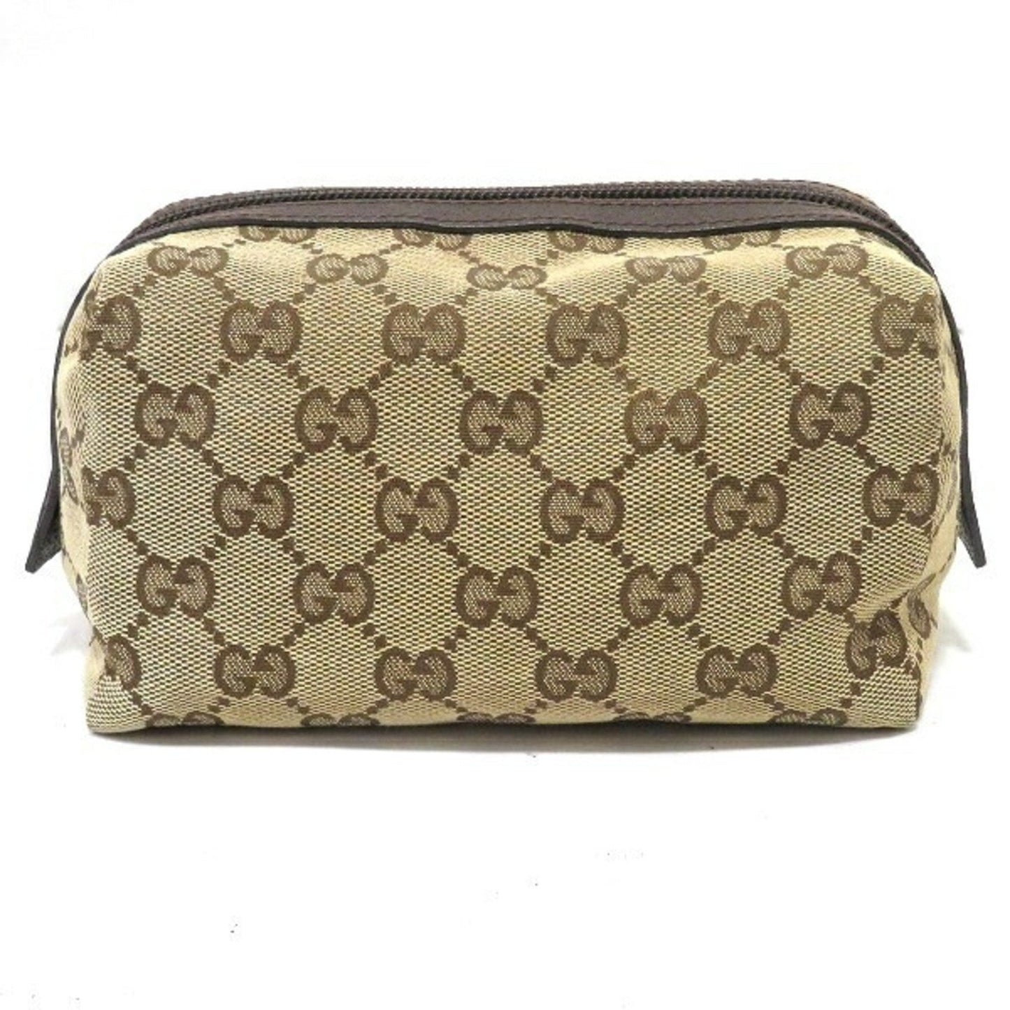 Gucci GG Canvas 29595 Cosmetic Pouch Brand Accessory Ladies