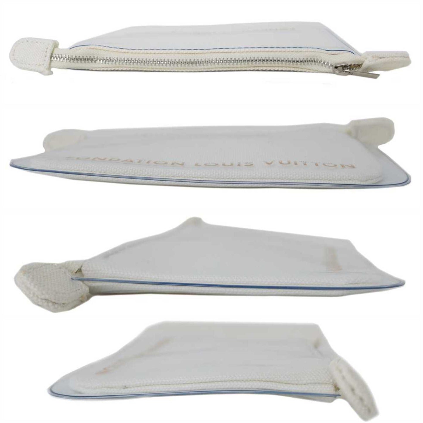 Louis Vuitton Foundation Museum Limited Edition Pouch White