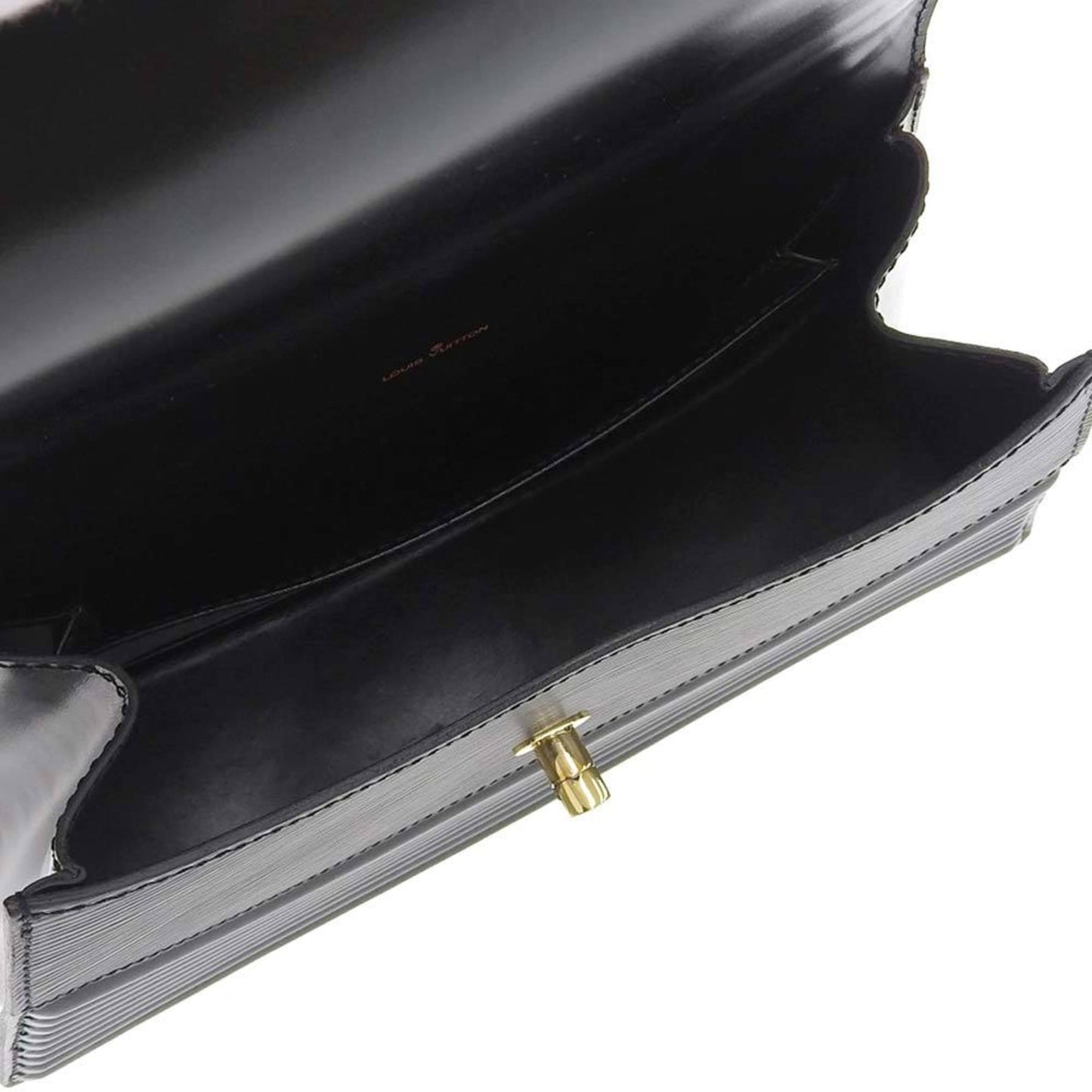 Louis Vuitton Epi Tilsit Vintage Handbag Noir Black M52482