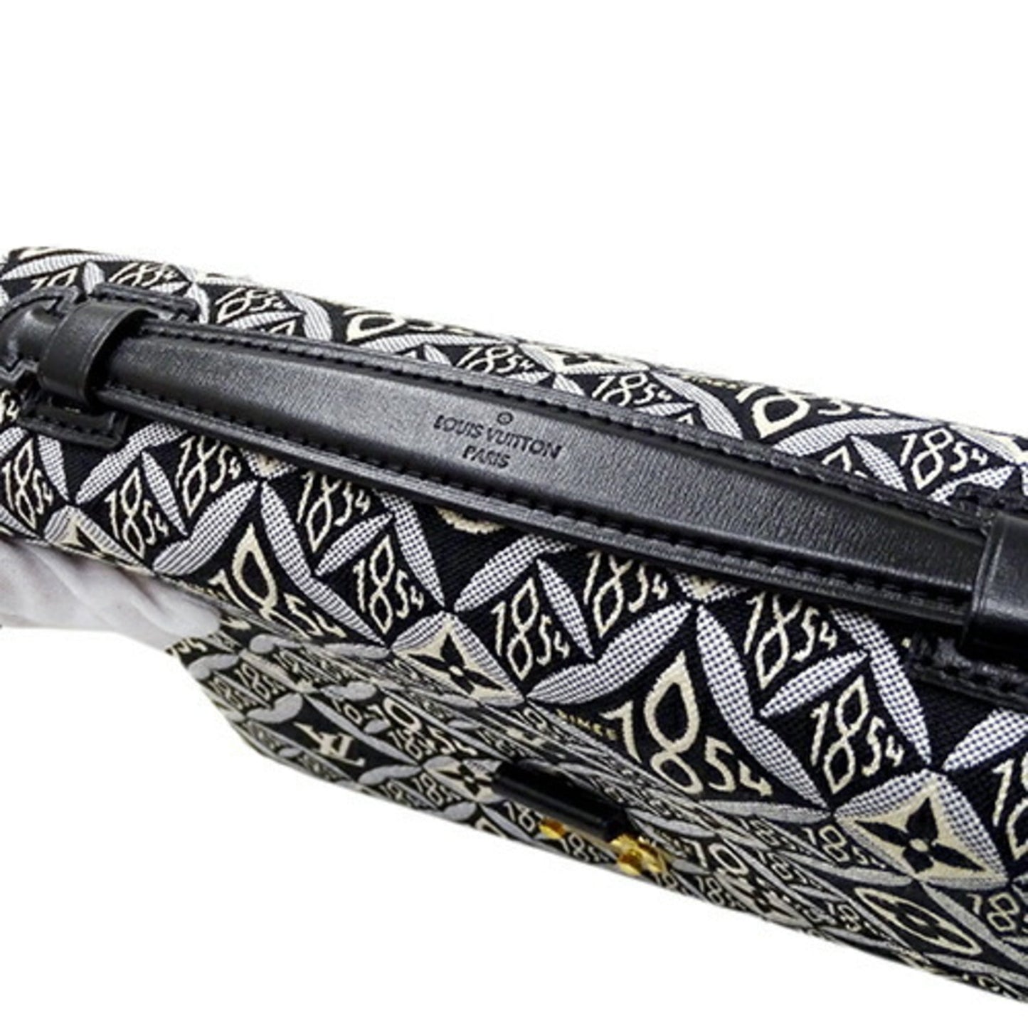 LOUIS VUITTON Bag Monogram Jacquard SINCE 1854 Ladies Handbag Shoulder Pochette Metis MM Gray M57272 2020 Collection