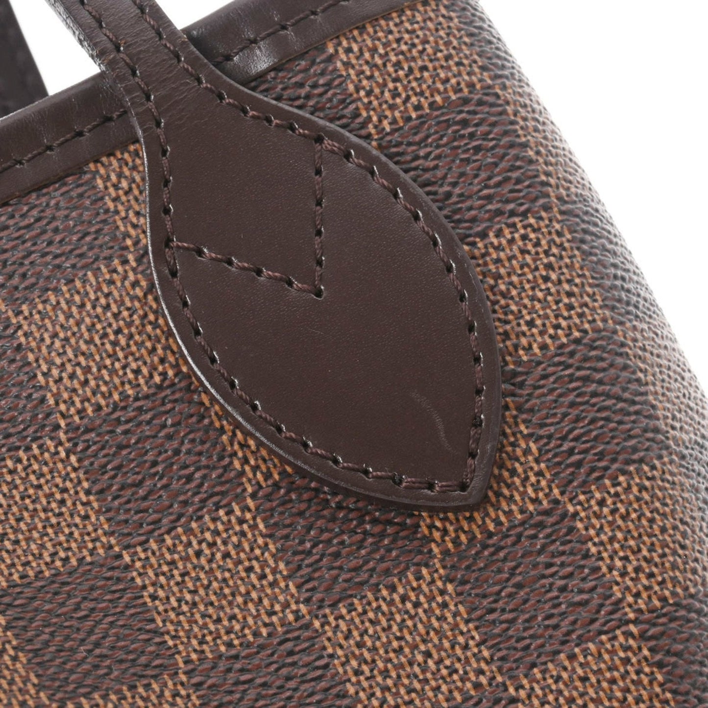 LOUIS VUITTON Damier Neverfull PM Brown N51109 Ladies Canvas Handbag