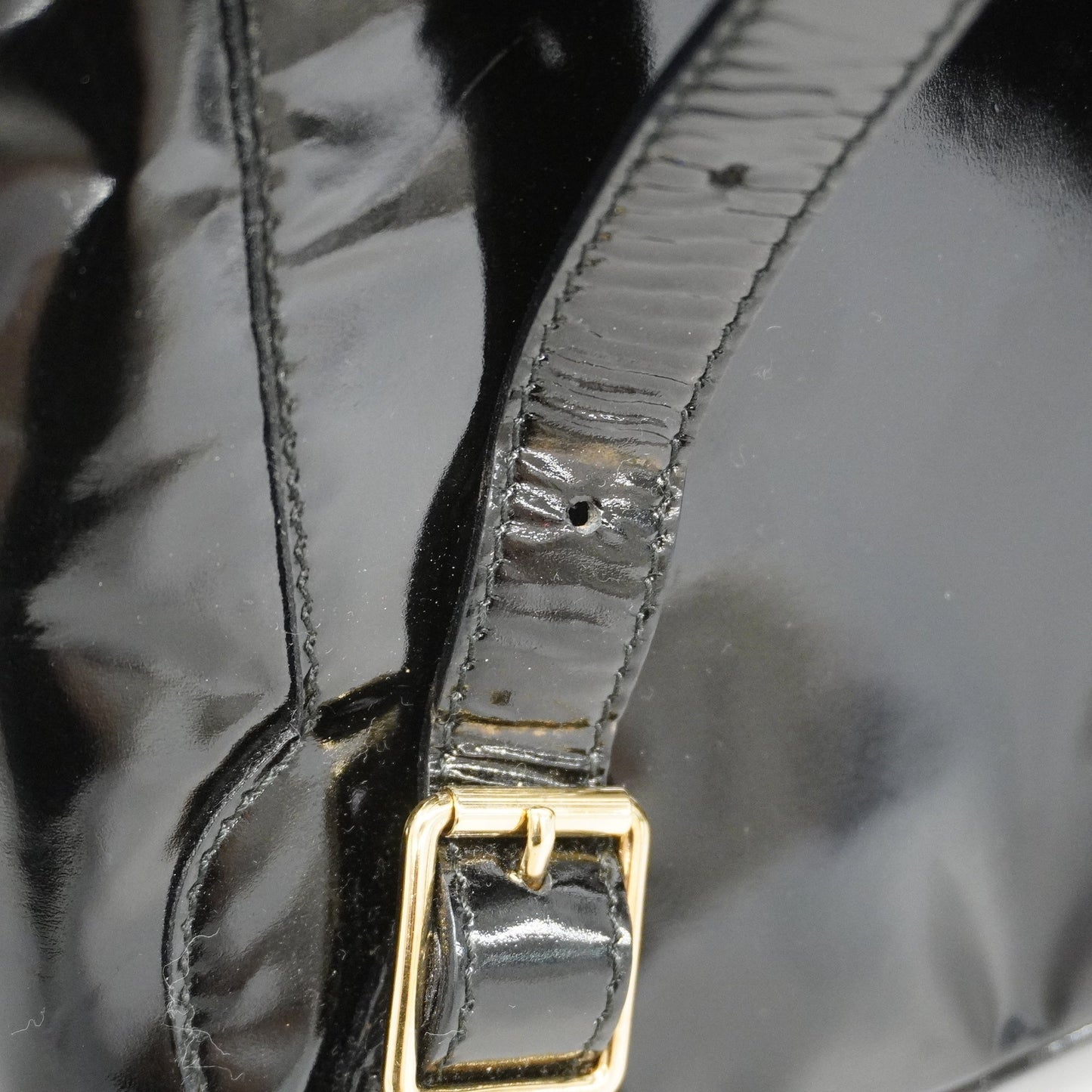 GUCCIAuth  Bamboo Rucksack 003 1998 0030 Women's Leather Backpack Black