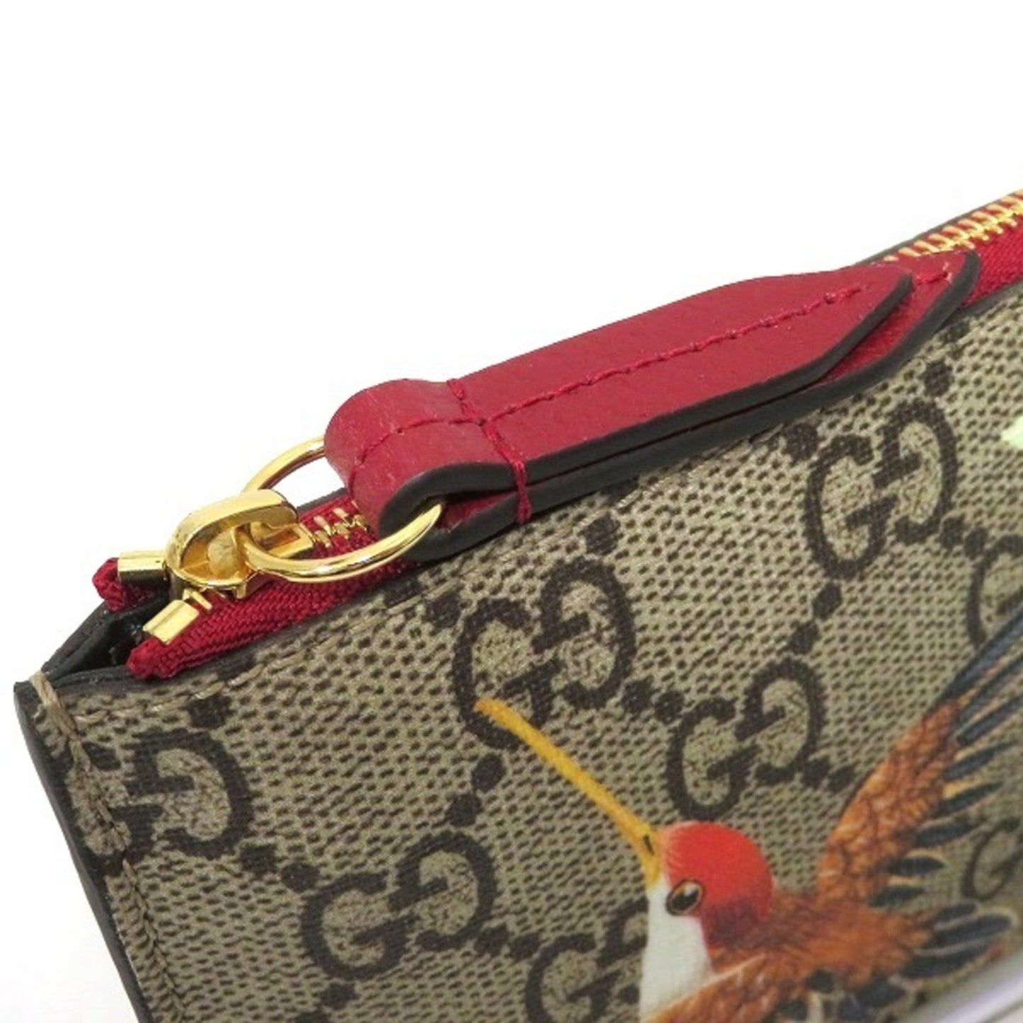 Gucci GG Supreme Tian 424898 Coin Case Women's Accessory