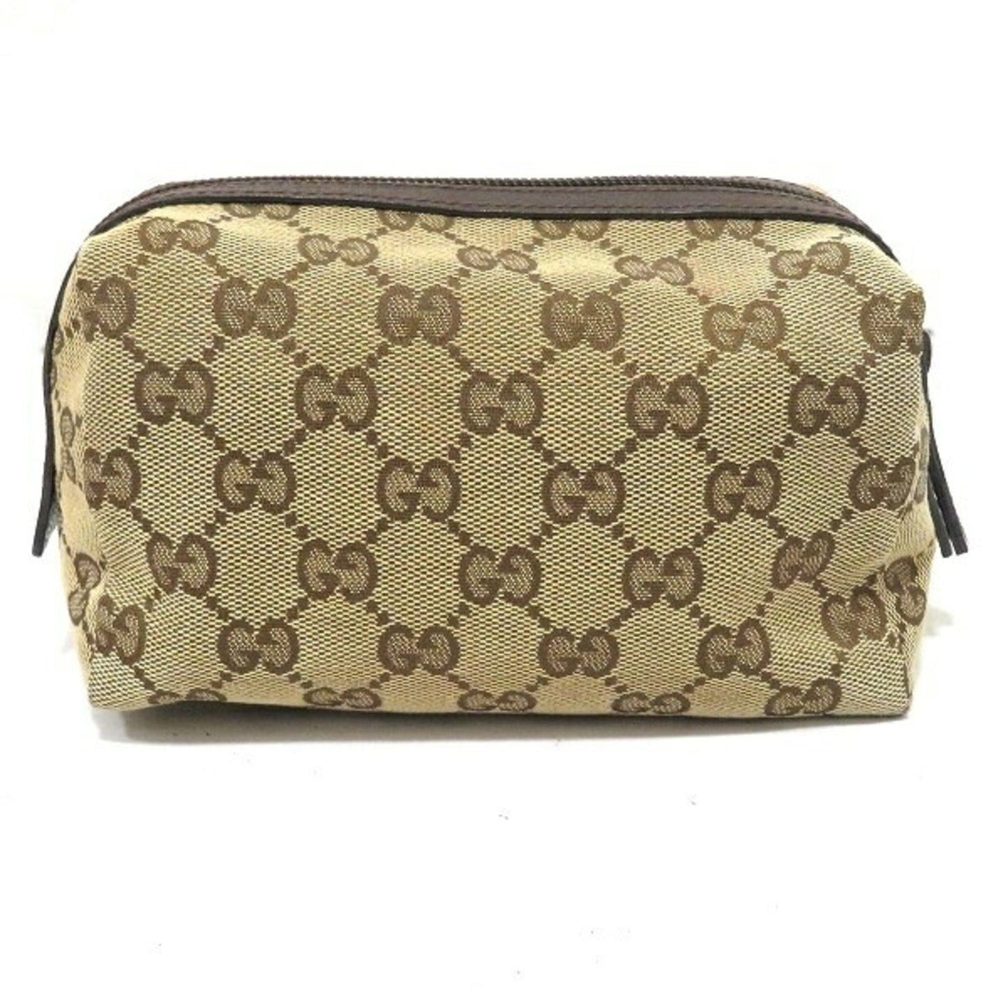 Gucci GG Canvas 29595 Cosmetic Pouch Brand Accessory Ladies