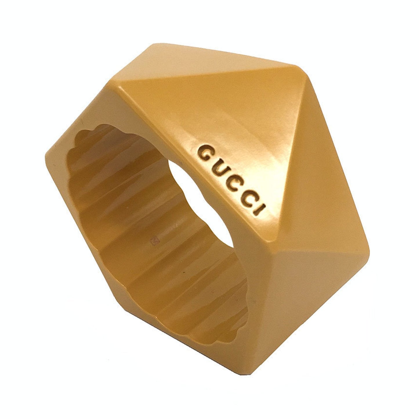 Gucci bangle bracelet caramel women's