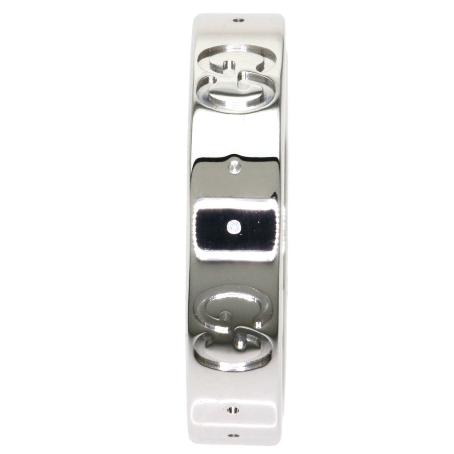 Gucci Icon # 10 Ring / K18 White Gold Ladies GUCCI