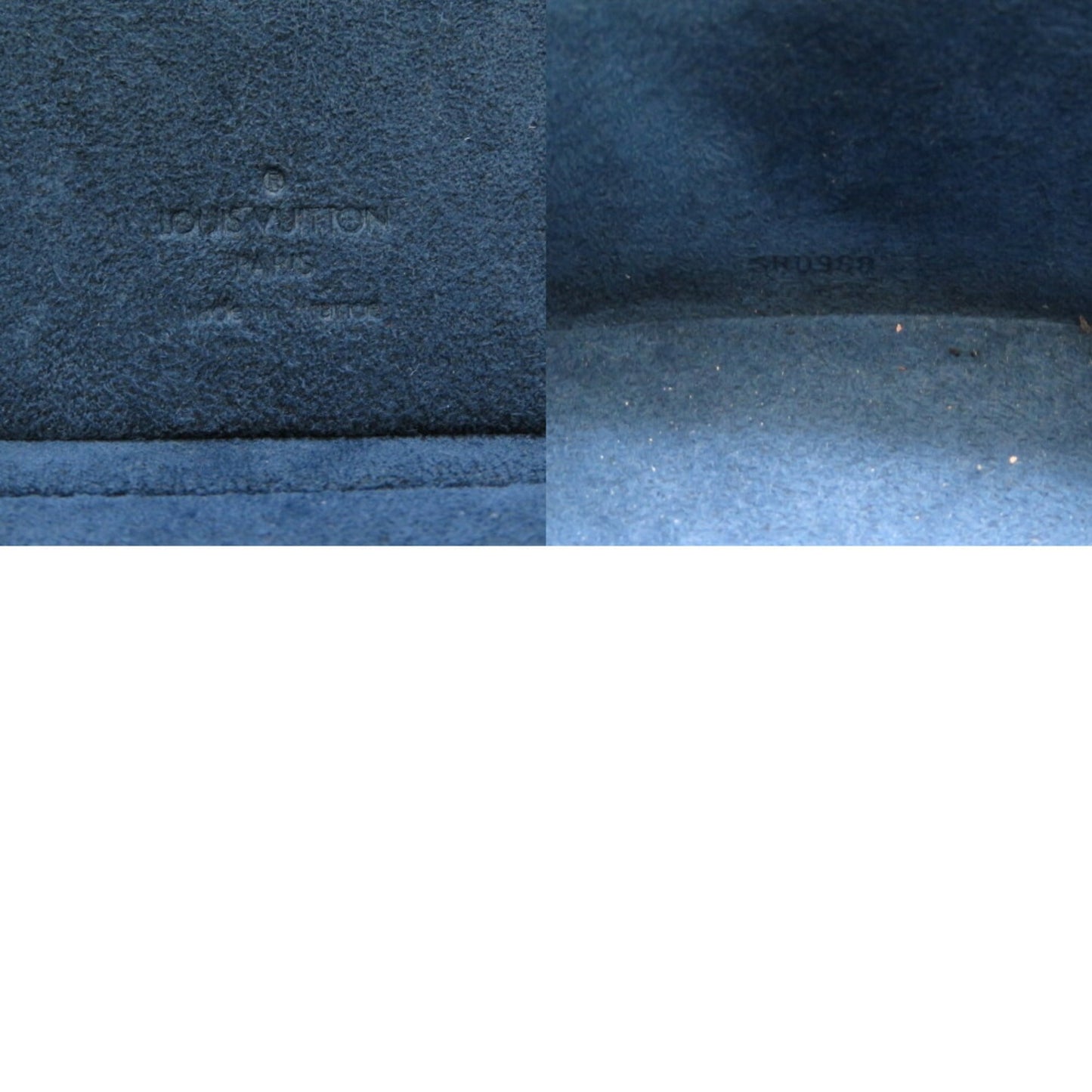 LOUIS VUITTON Epi Cannes Blue M48035 Handbag