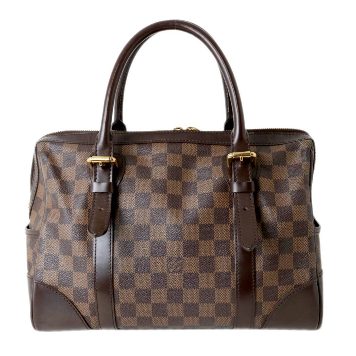 LOUIS VUITTON Berkeley Handbag Plate Damier Ebene N52000