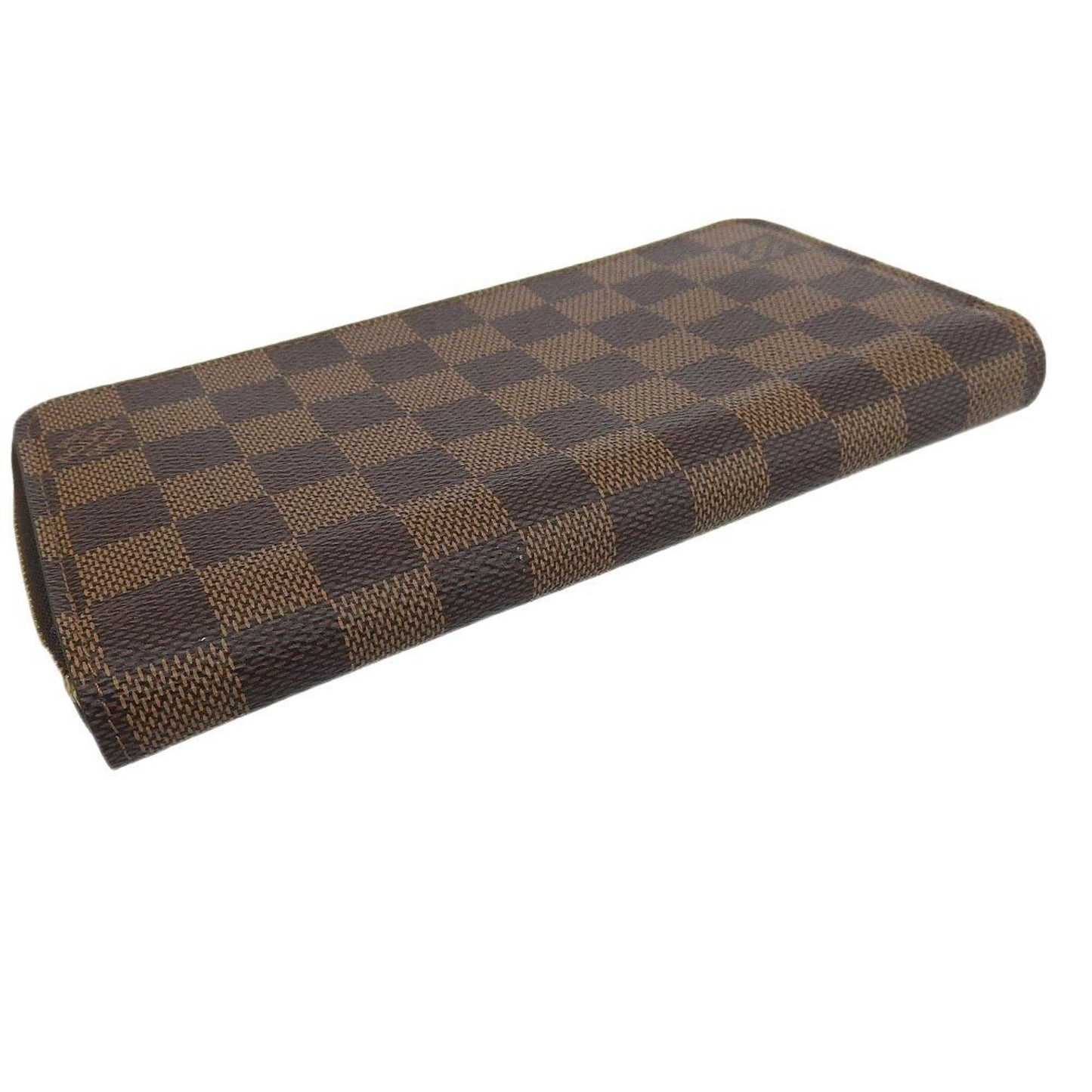 Louis Vuitton Damier Ebene Zippy Wallet Round Zipper Long N41661