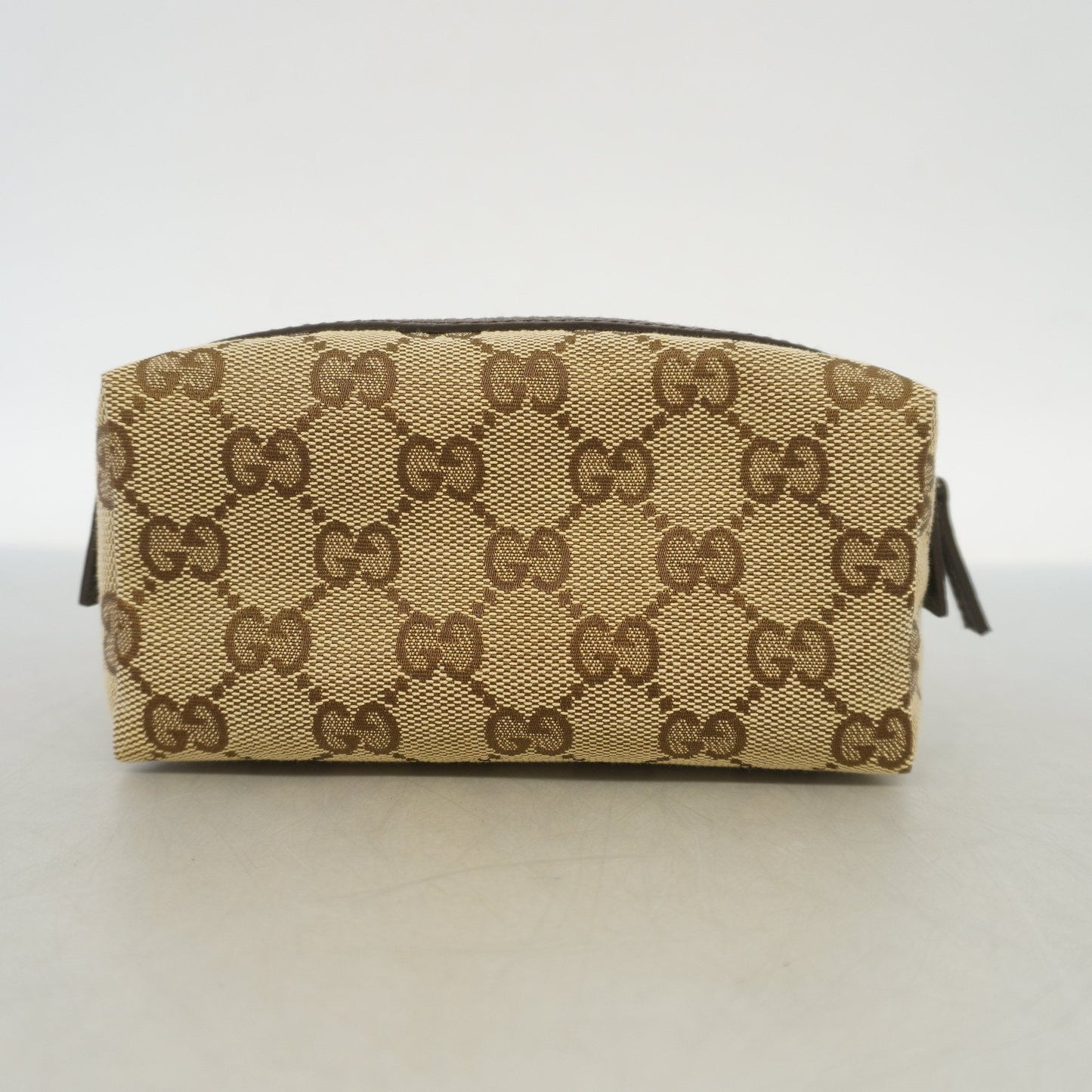 Gucci GG Canvas Pouch 29596 Women's Pouch Beige,Brown