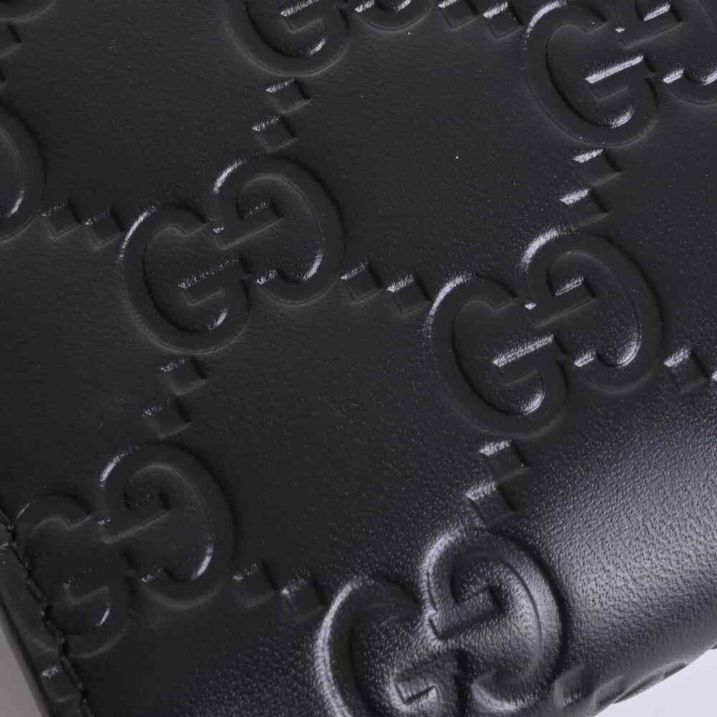 Gucci Shima Bifold Wallet Black Leather