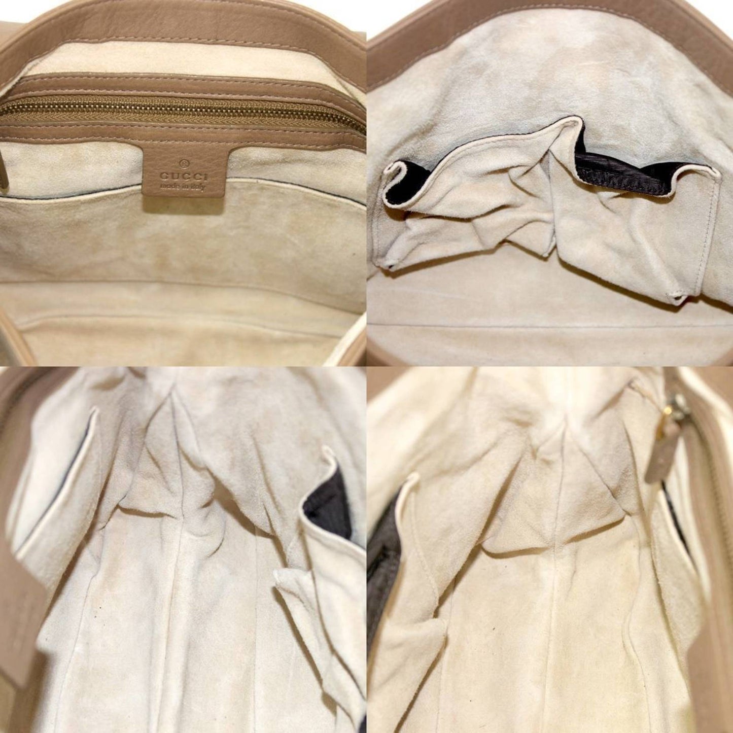 Gucci double G leather shoulder bag camel shop card ladies