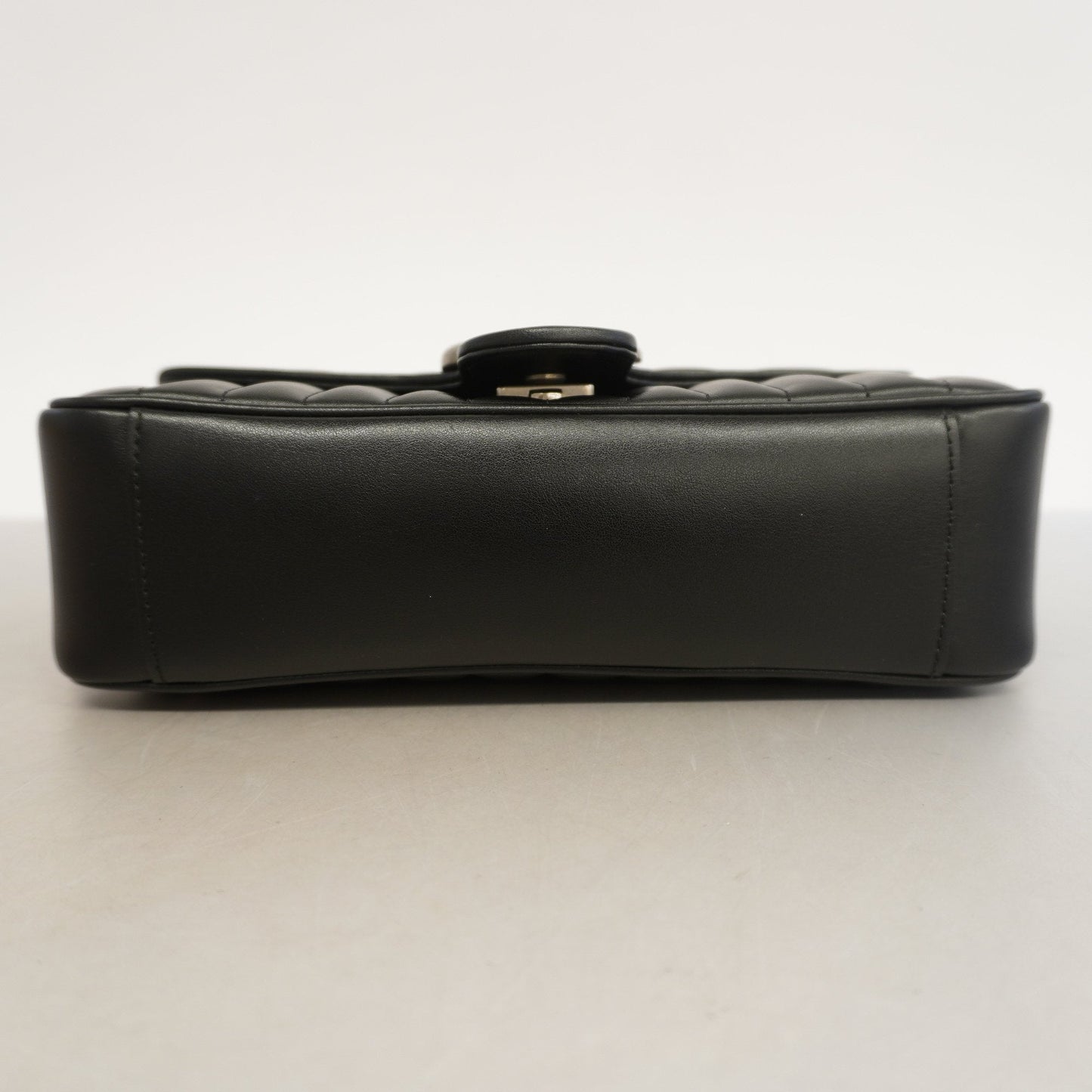 Gucci GG Marmont Shoulder Bag 443497 Women's Leather Shoulder Bag Black