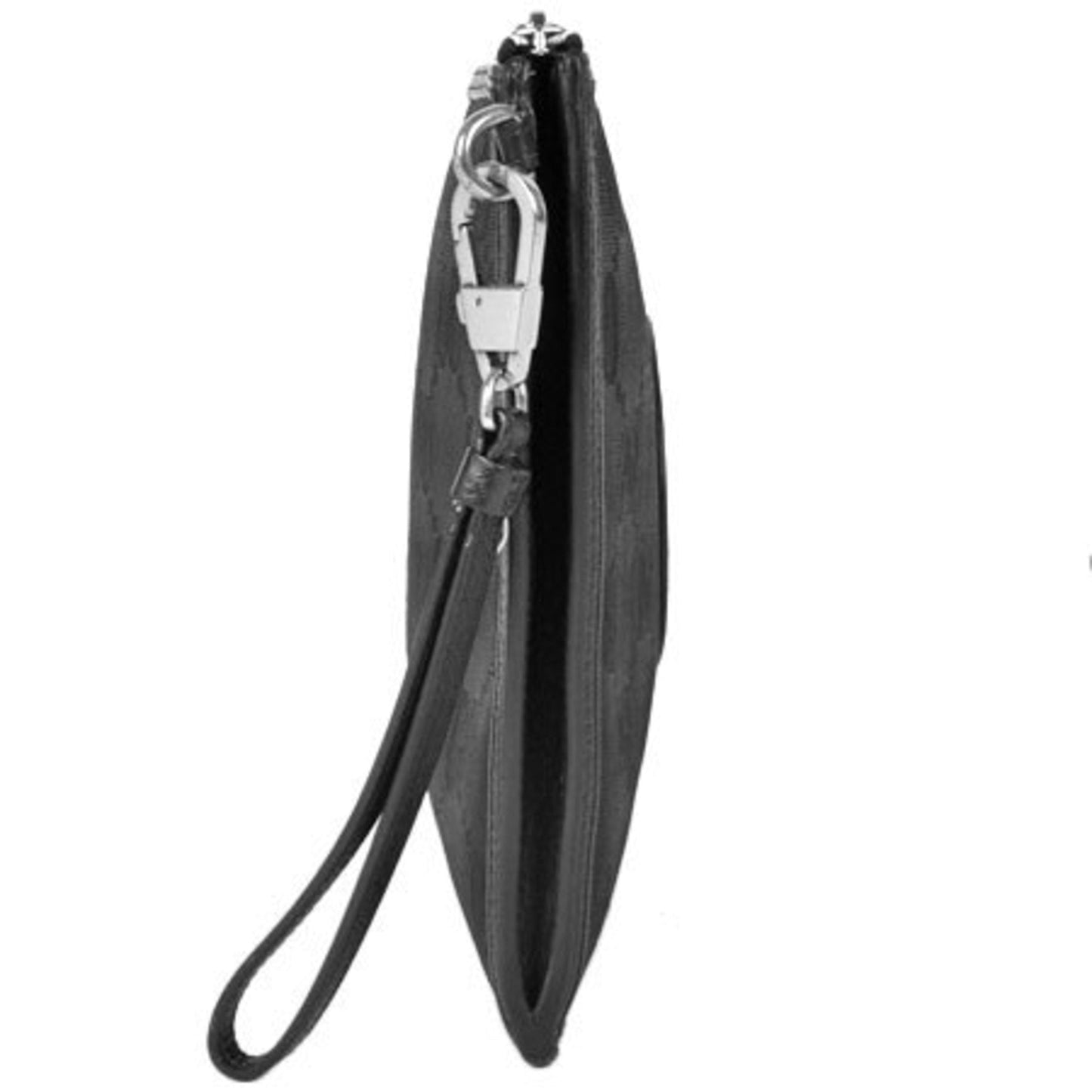Gucci Off the Grid Clutch Bag Black GG Nylon Second Pouch 625598
