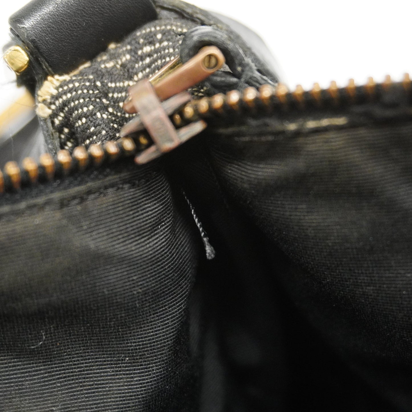 GUCCIAuth  GG Canvas Shoulder Bag 92706 Women's Leather Black