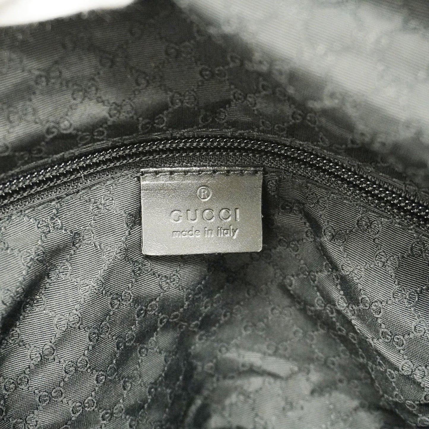 Gucci  Boston Bag 201847 Men,Women,Unisex Leather,Nylon Boston Bag Black