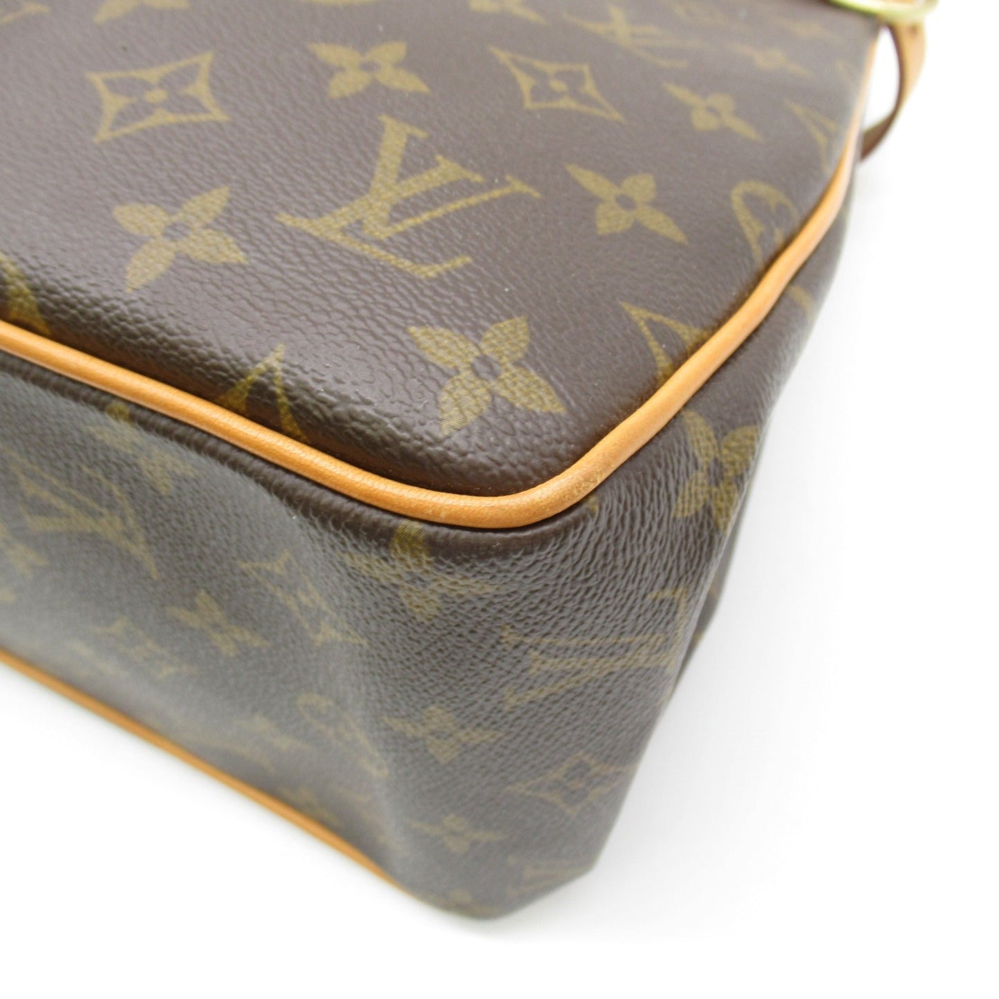 LOUIS VUITTON Batignolles Vertical Tote Bag Brown Monogram PVC coated canvas M51153