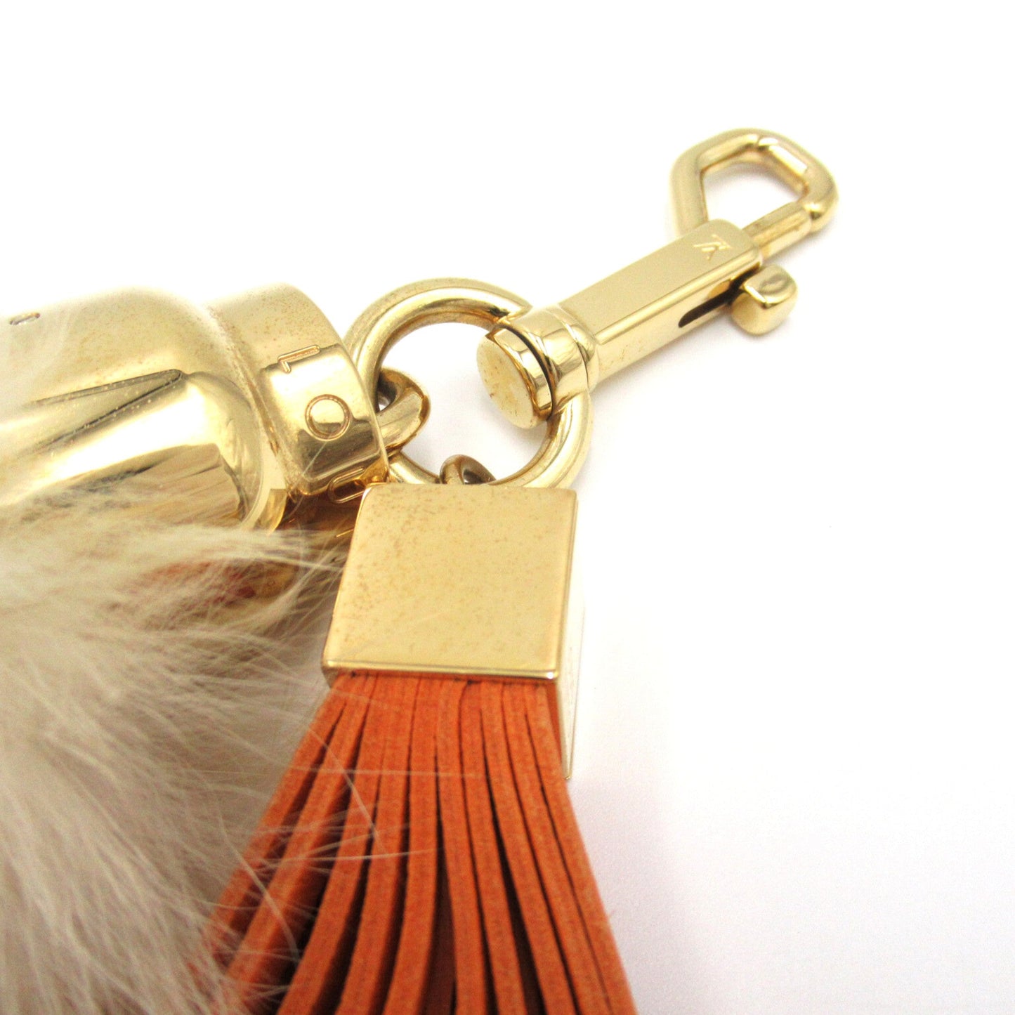 LOUIS VUITTON Bijou sack foxy bonbon Orange Gold Plated/Fur M66168