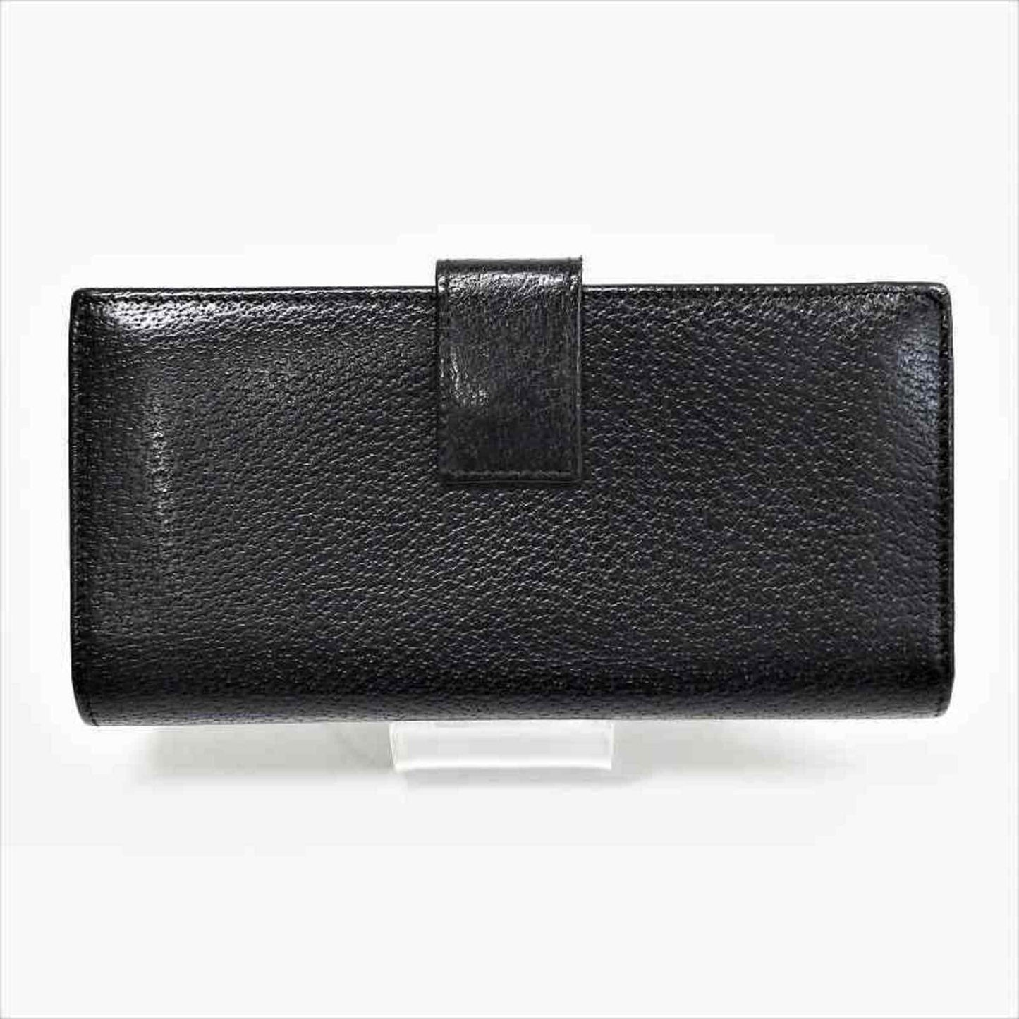 Gucci long wallet W 035 1408 2150 GUCCI leather black