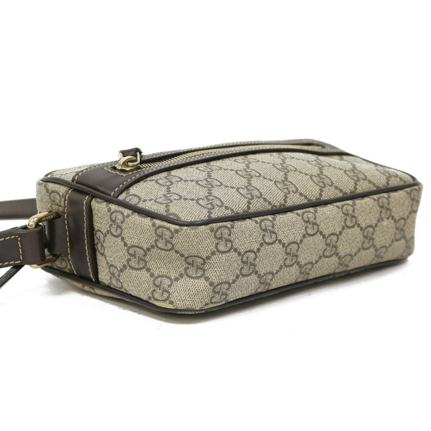 Gucci GG Shoulder Impreme Bag Beige Ladies