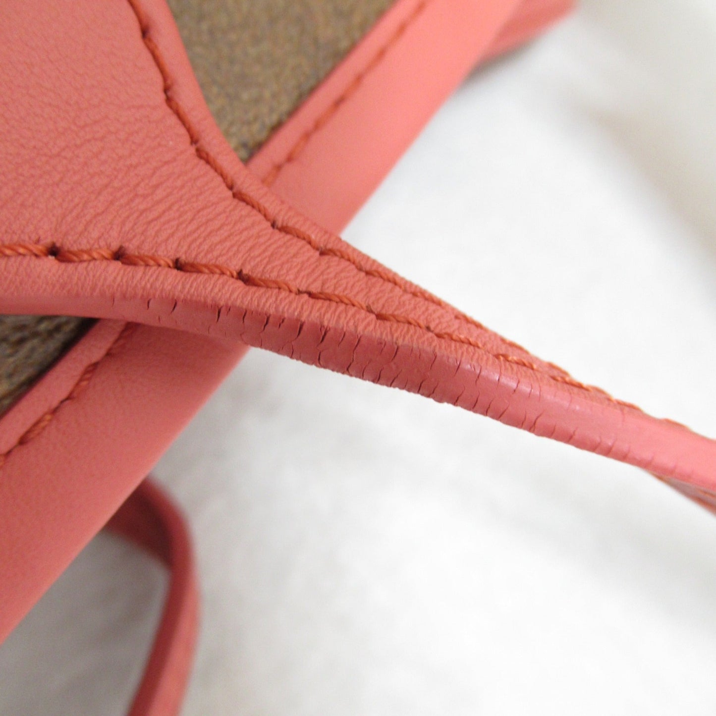 LOUIS VUITTON Boucher Neverfull MM Tote Bag Pink Masters collection PVC coated canvas