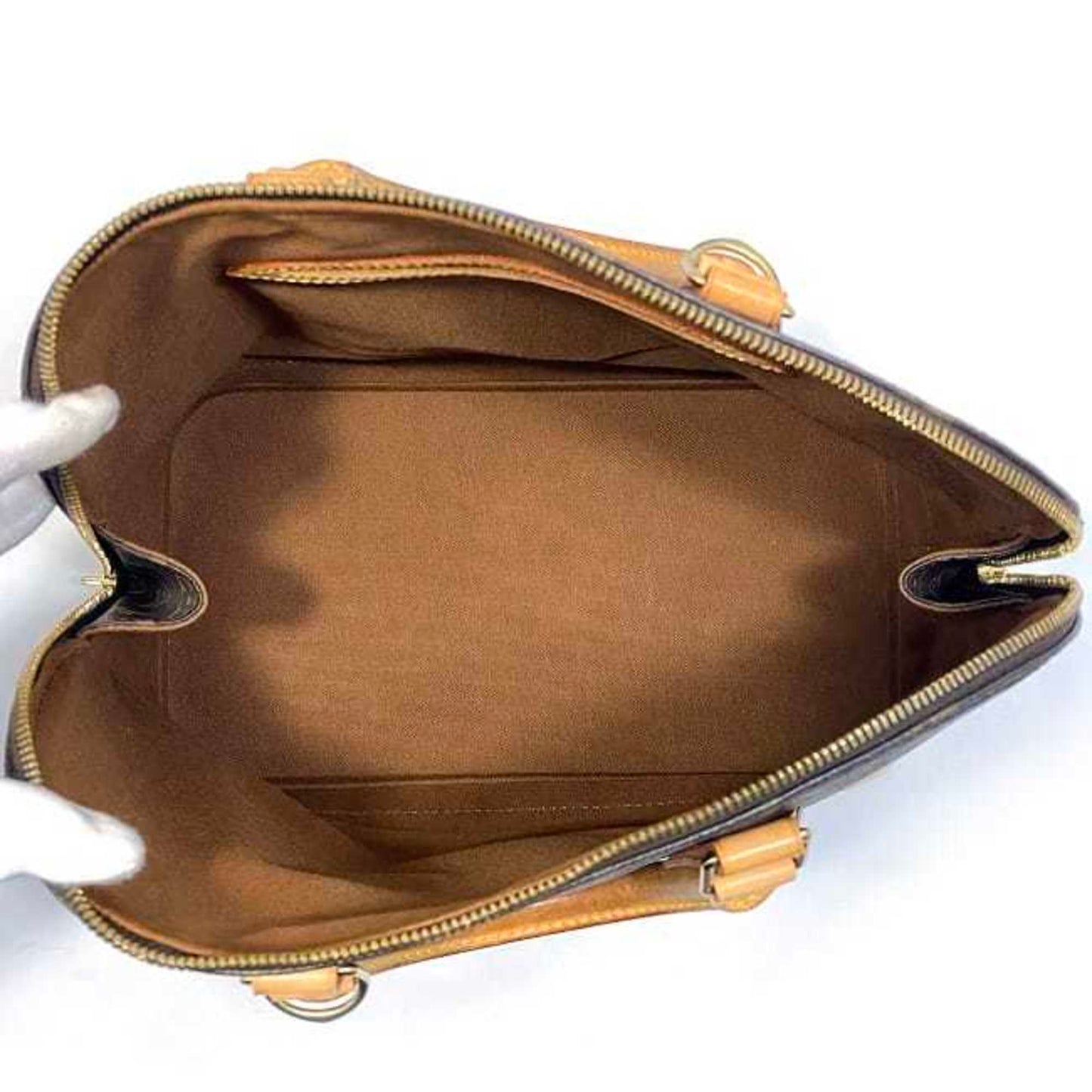 LOUIS VUITTON Handbag Alma PM Brown Beige Monogram M51130 Canvas Nume BA0927  Ladies