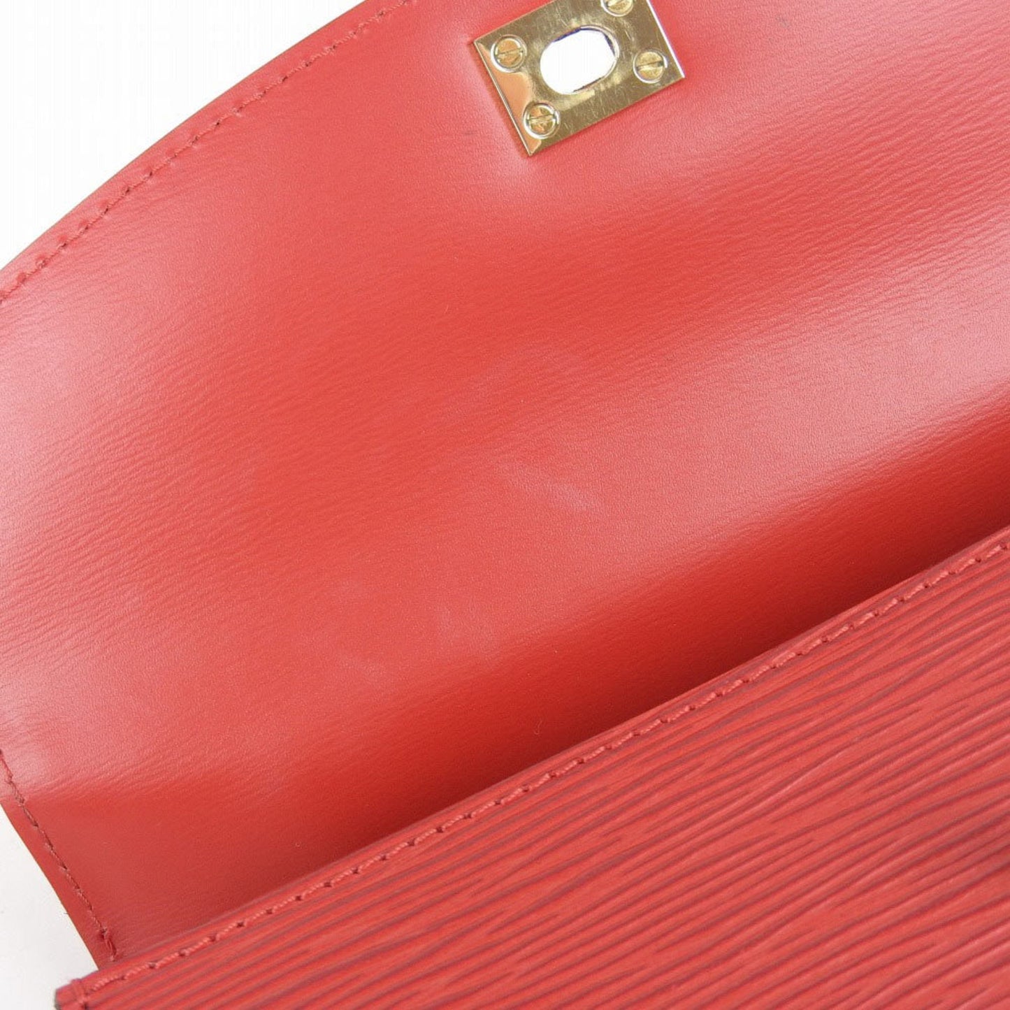 Louis Vuitton Epi Malesherbe Handbag Castilian Red M52377