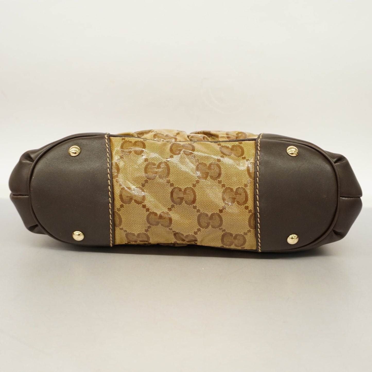 GUCCIAuth  GG Crystal Shoulder Bag 223965 Women's Coated Canvas,Leather