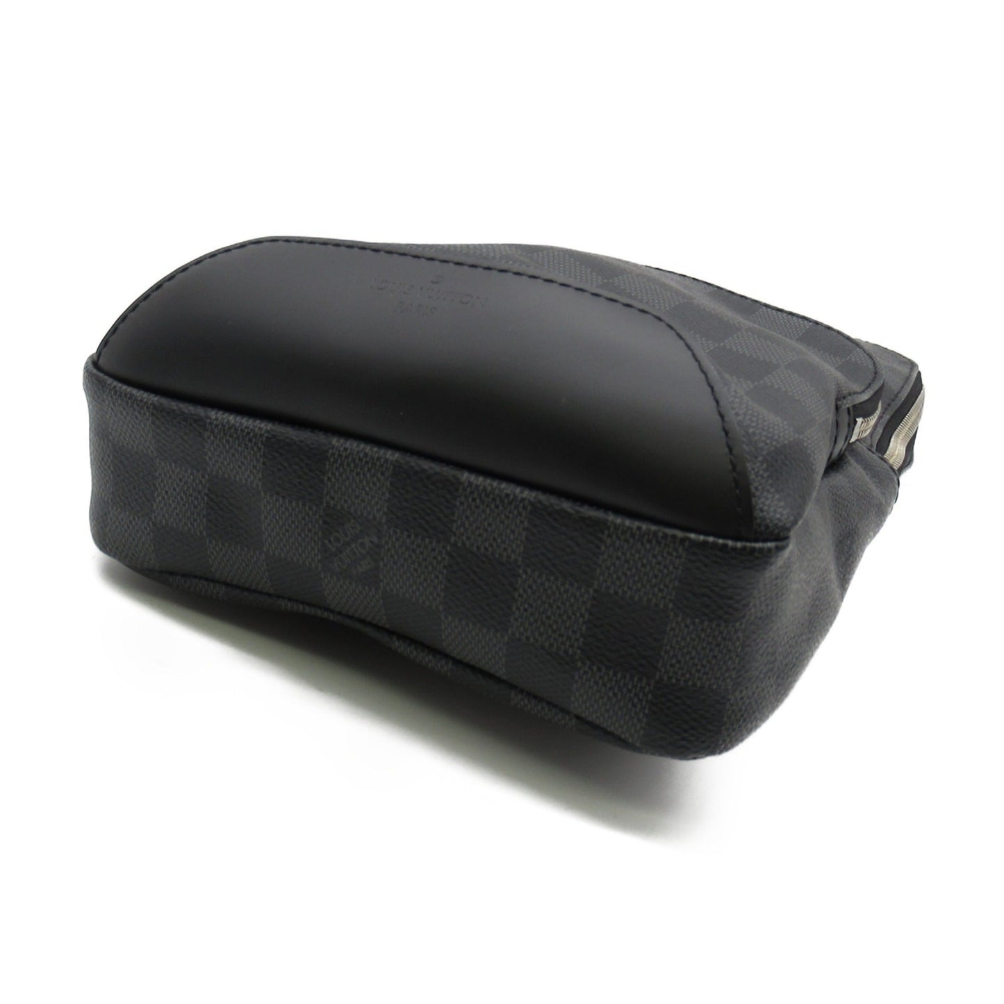 LOUIS VUITTON Avenue Sling Bag Gray Damier graphite PVC coated canvas N41719