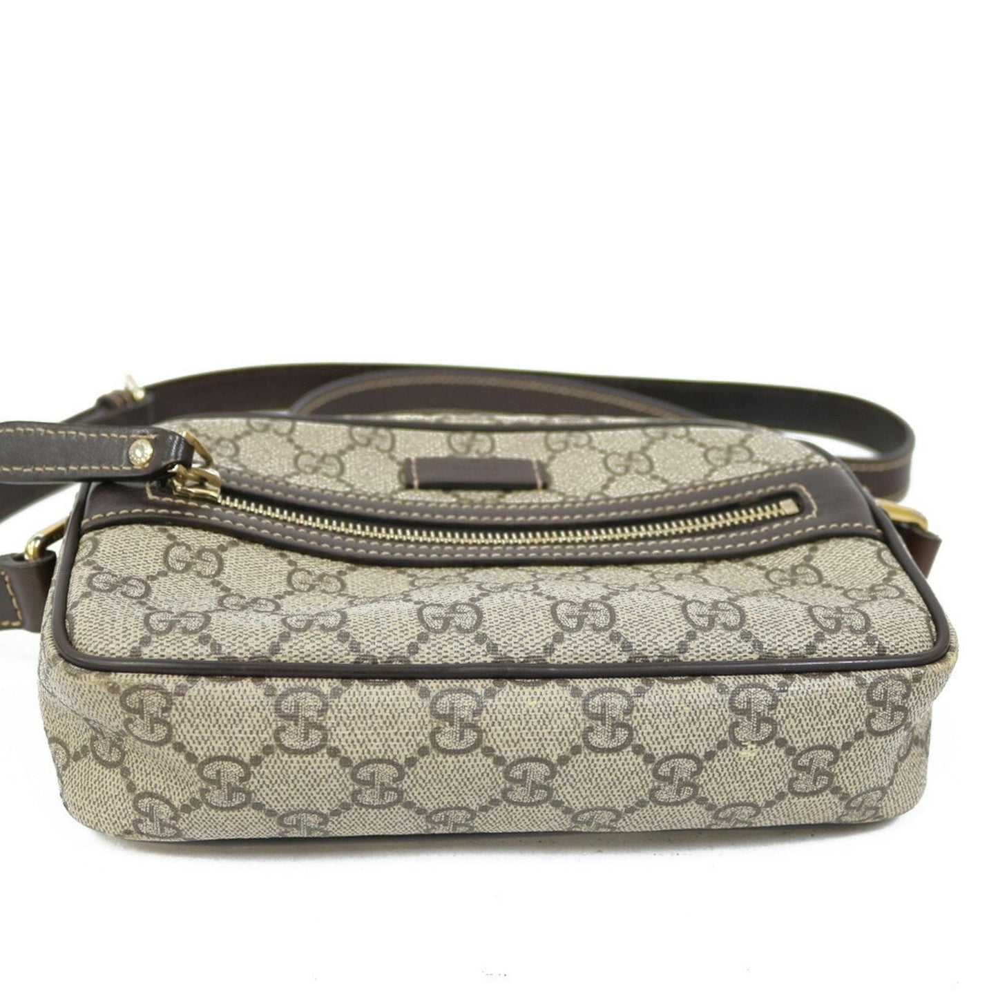 Gucci GG Shoulder Impreme Bag Beige Ladies