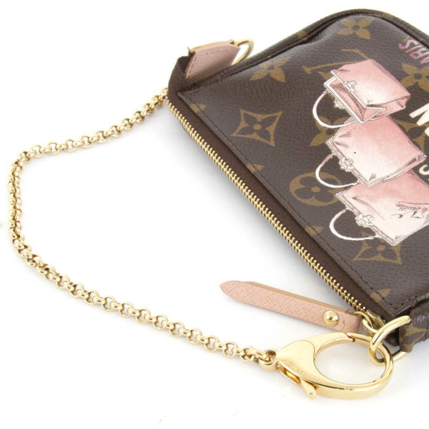 LOUIS VUITTON Accessories Trunk Collection M60245 Accessory Pouch Monogram Canvas Women's