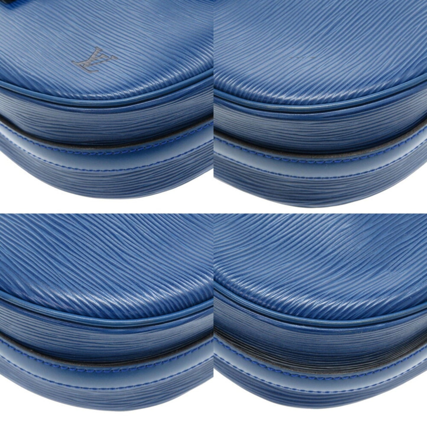 Louis Vuitton Epi Genefille Blue M52155 Shoulder Bag Louis Vuitton 0146 LOUIS VUITTON