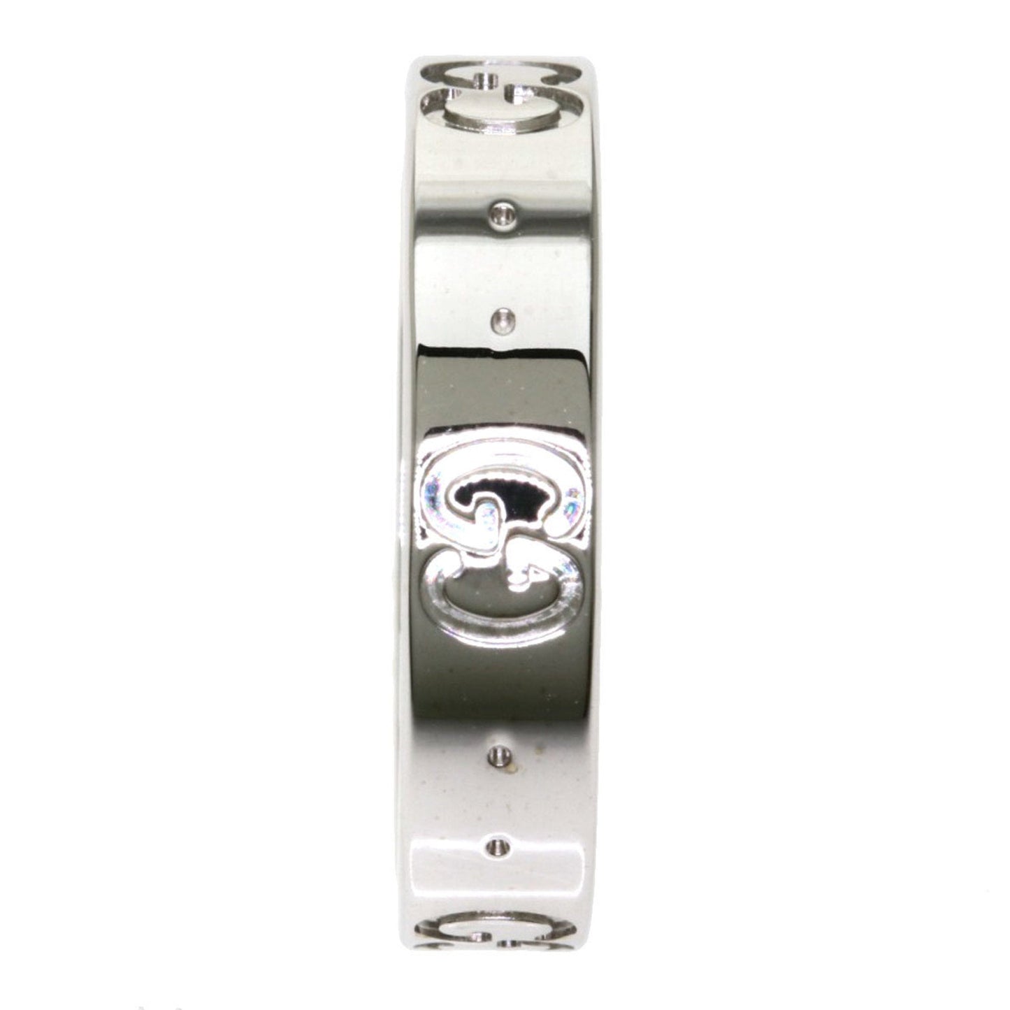 Gucci Icon # 10 Ring / K18 White Gold Ladies GUCCI