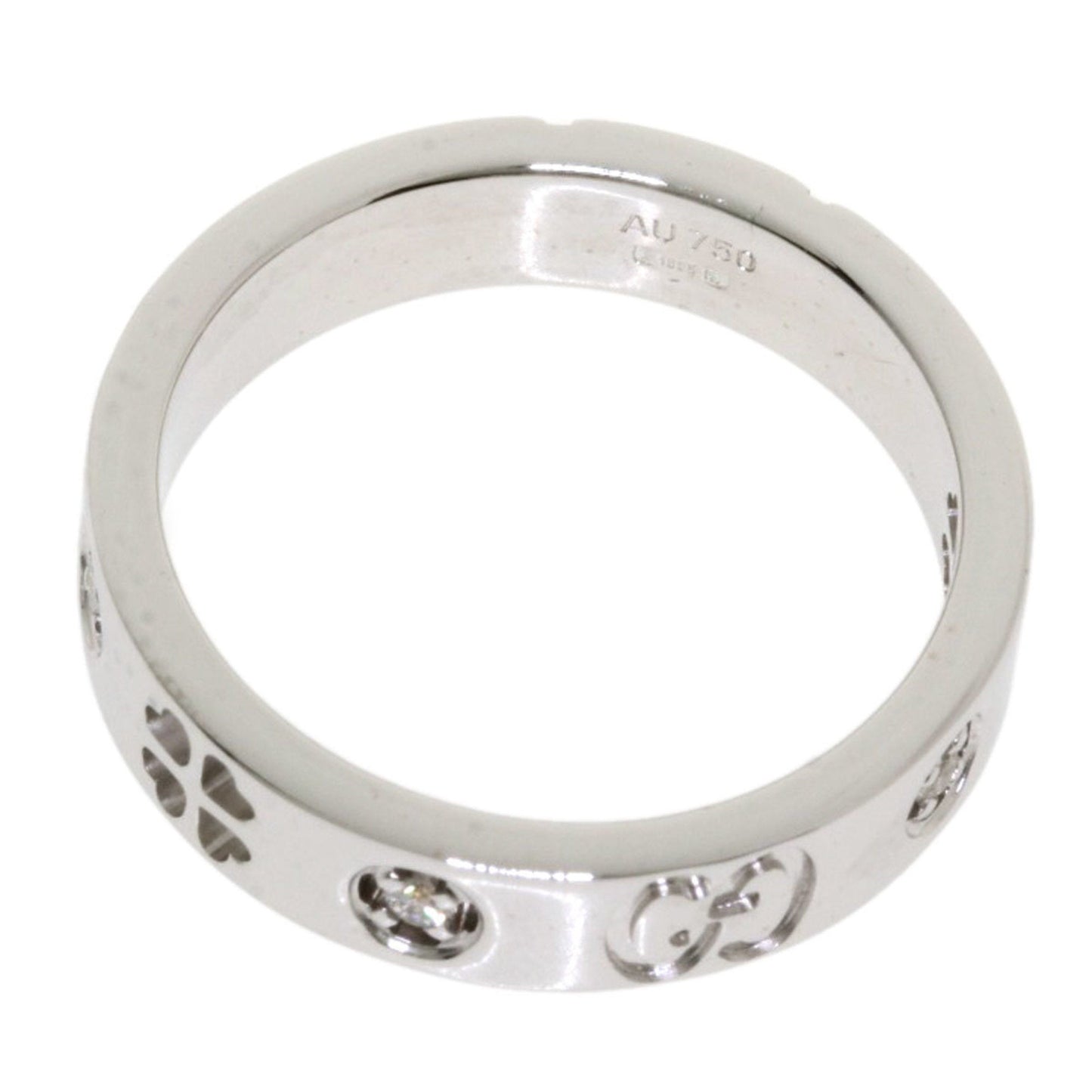 Gucci Icon Amor Forever Diamond Ring / K18 White Gold Ladies GUCCI