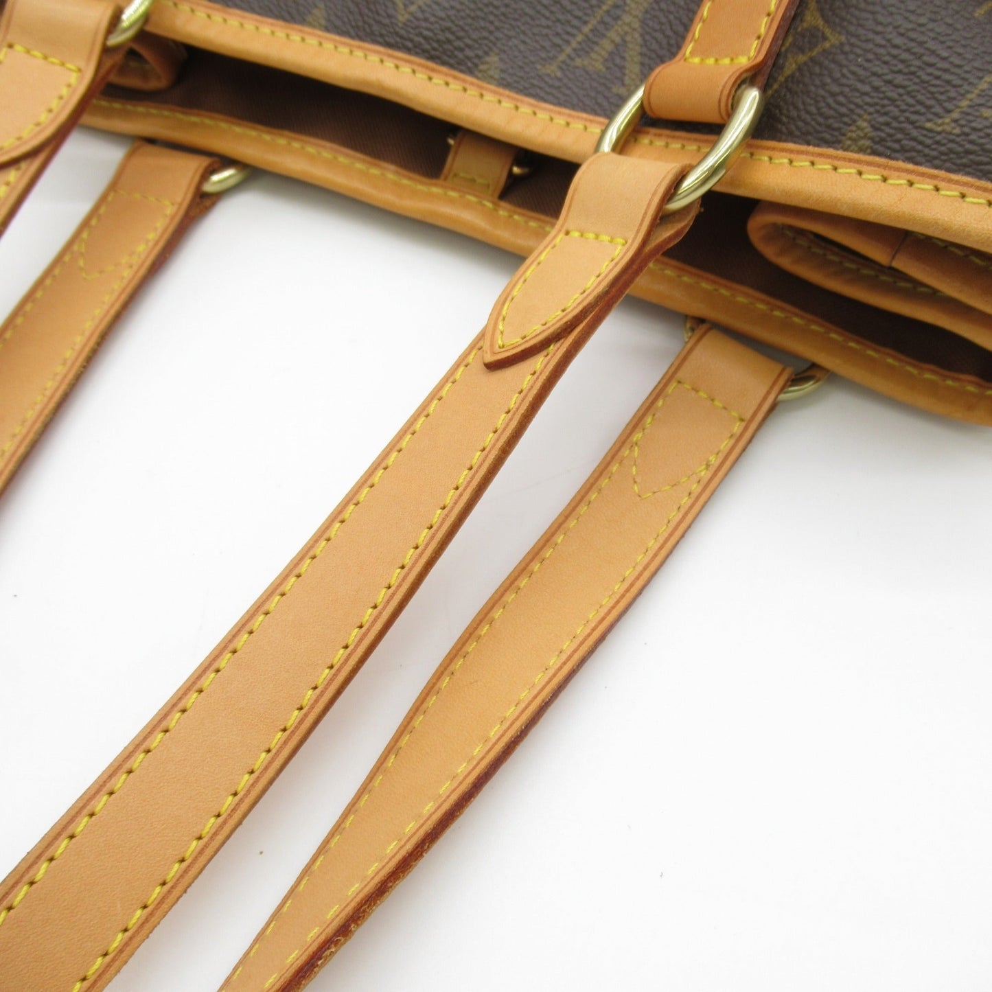 LOUIS VUITTON Batignolles Vertical Tote Bag Brown Monogram PVC coated canvas M51153