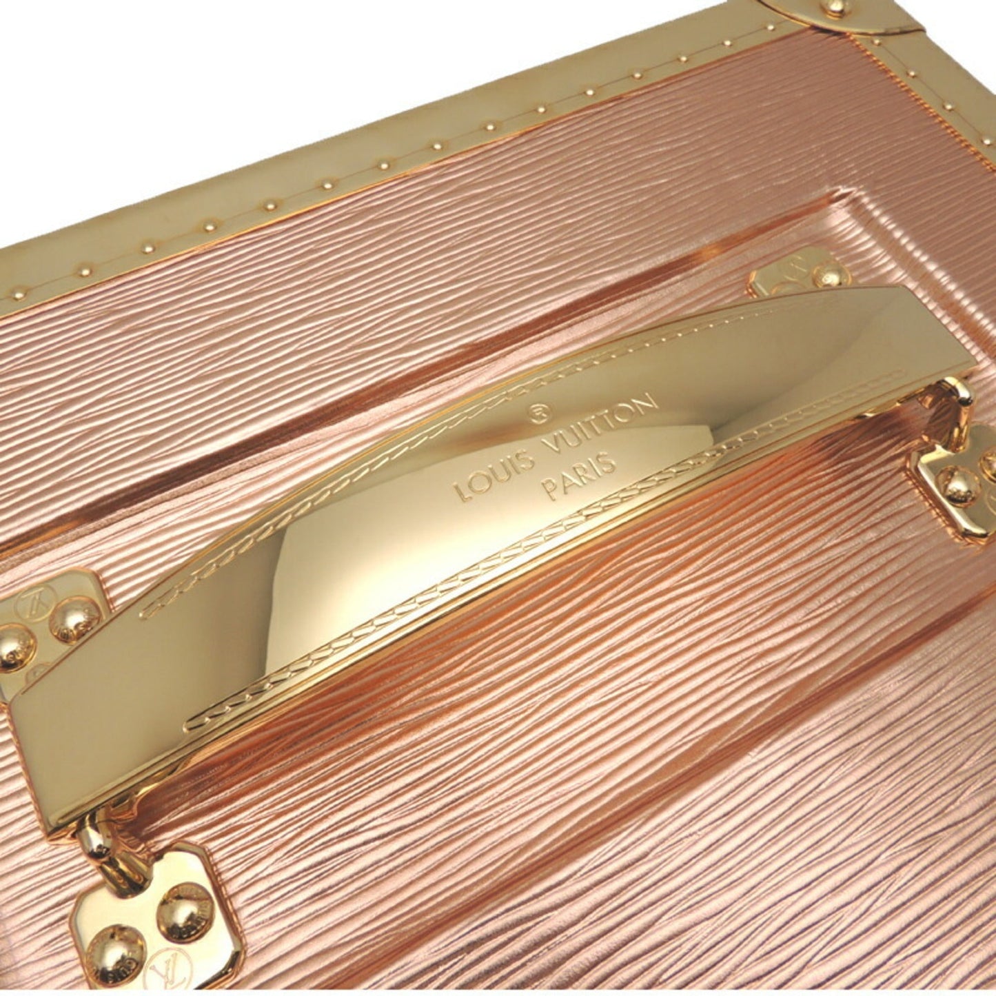 Louis Vuitton Epi Bowat Fracon Ladies Trunk Pink Gold