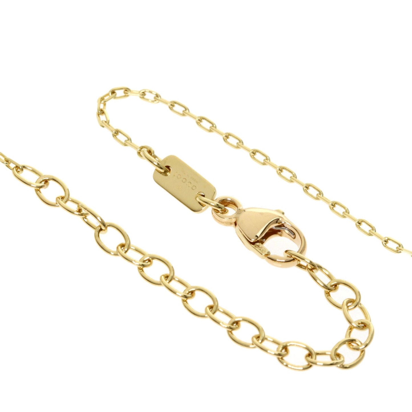 Gucci Le Marche de Merveille Paraiba Topaz Spinel Pearl Necklace K18 Yellow Gold / SV Ladies GUCCI
