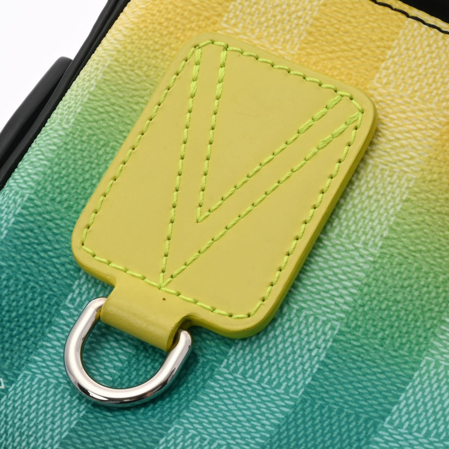 LOUIS VUITTON Damier Stripe Sac Marant Green/Yellow M59920 Shoulder Bag