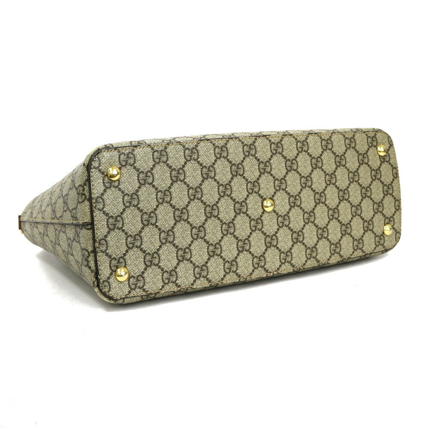 Gucci Shoulder Bag GG Beige Ladies