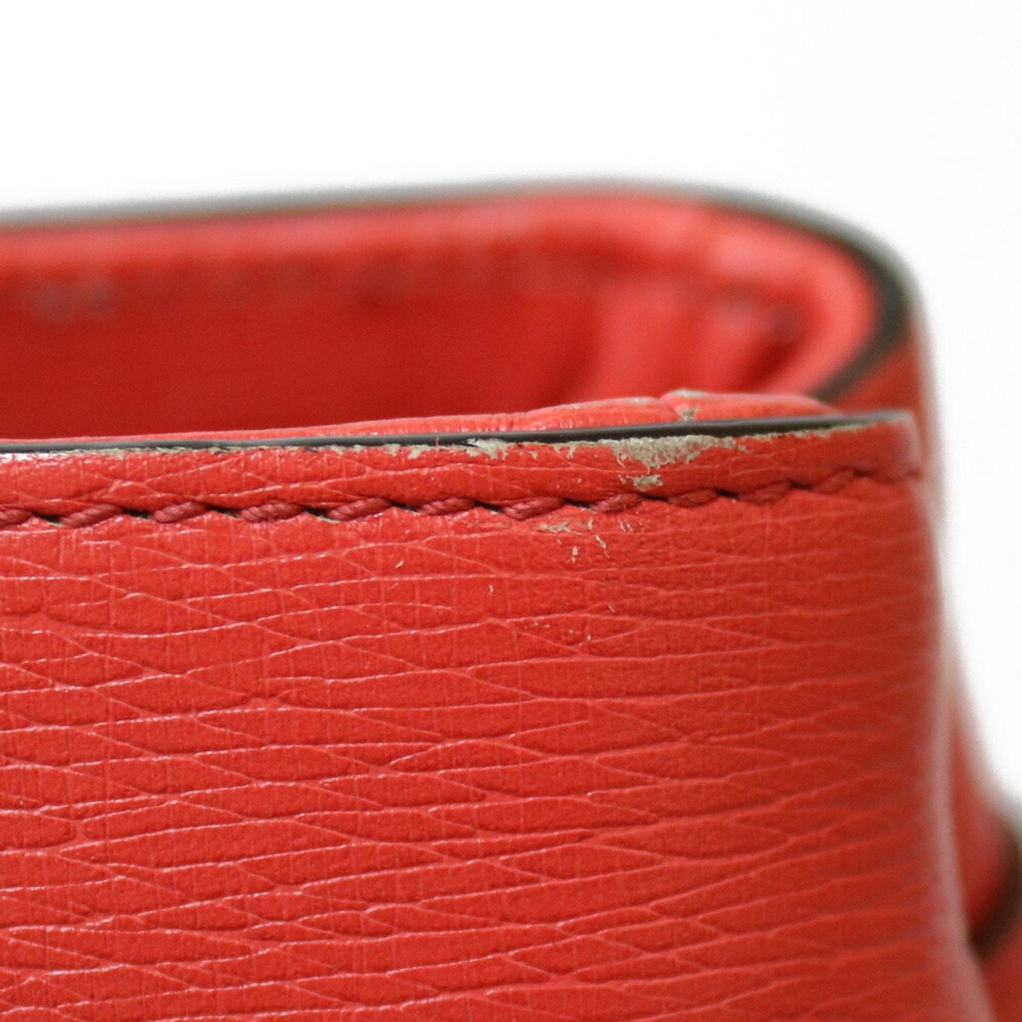 Gucci Shoulder Bag Red Ladies Leather