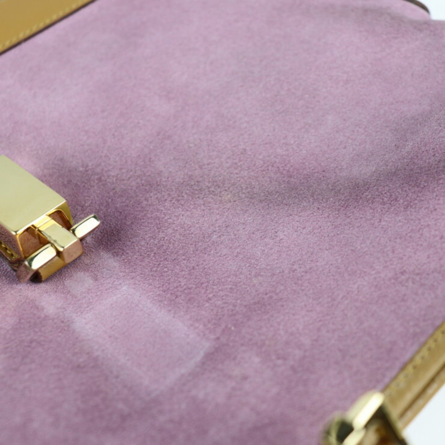 Gucci Jackie Line Shoulder Bag 001 3306 Suede Leather Lavender One Handbag