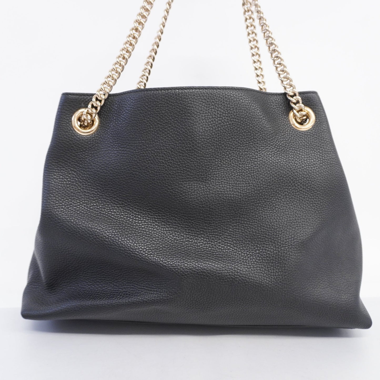 GUCCI  Soho Shoulder Bag 536196 Women's Leather Black