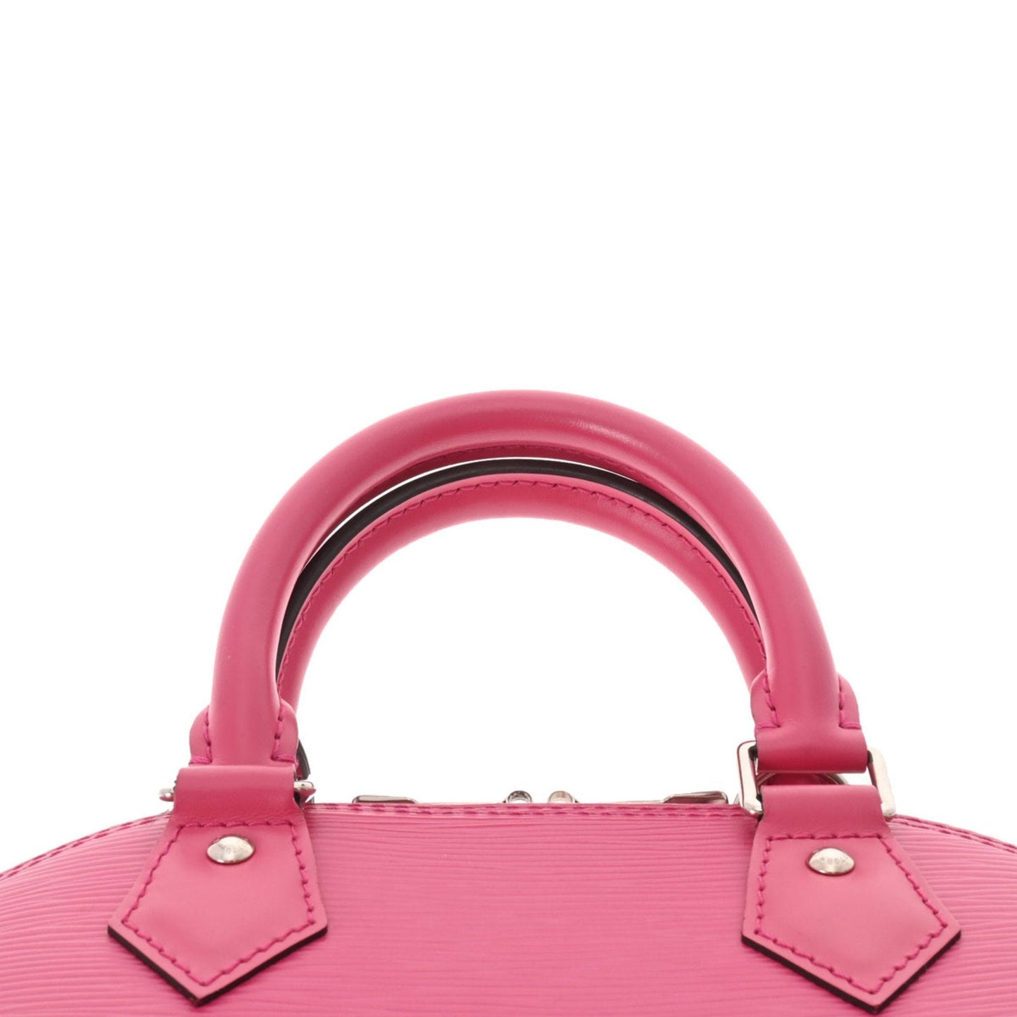 LOUIS VUITTON Epi Alma BB Hot Pink M42048 Women's Leather Handbag