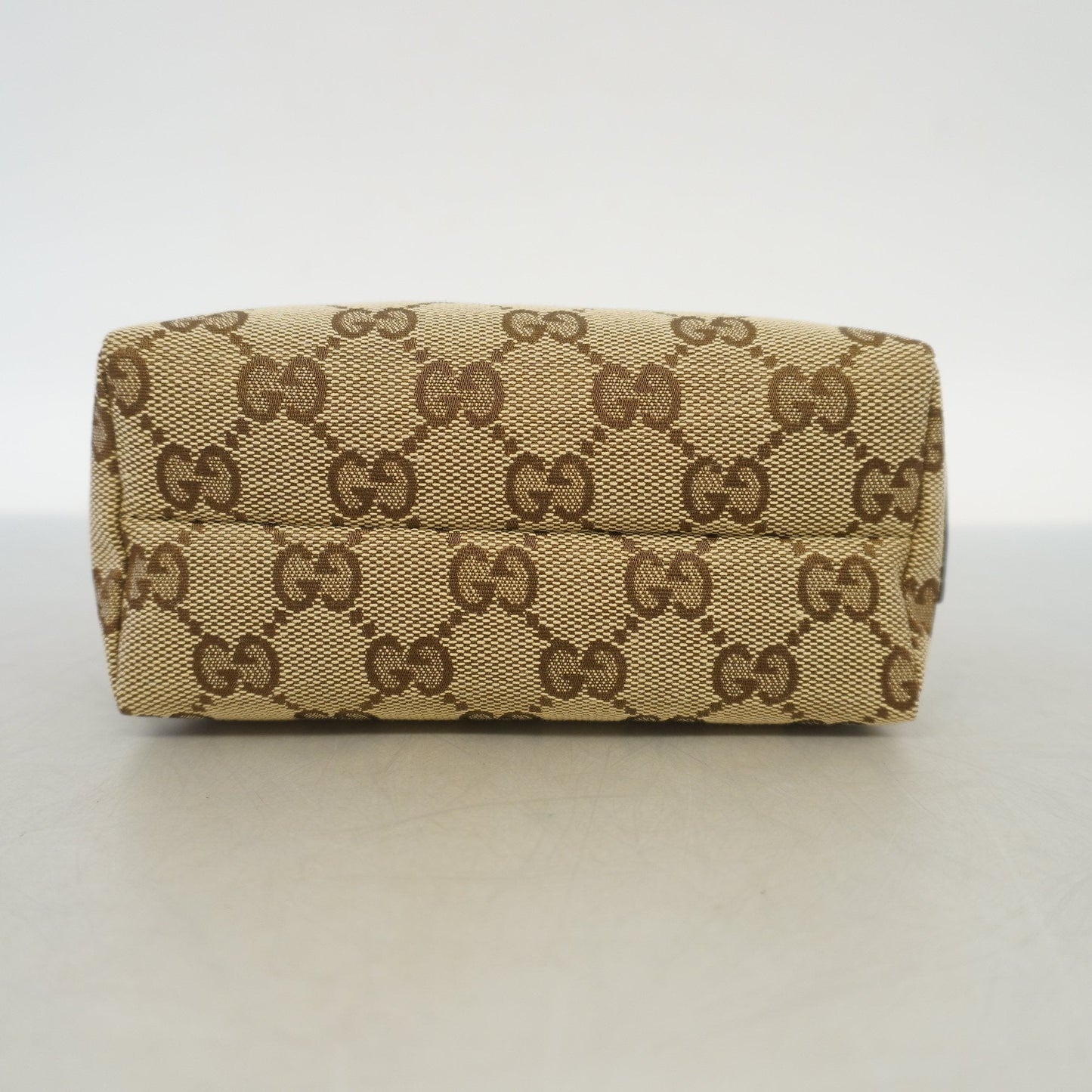 Gucci GG Canvas Pouch 29596 Women's Pouch Beige,Brown