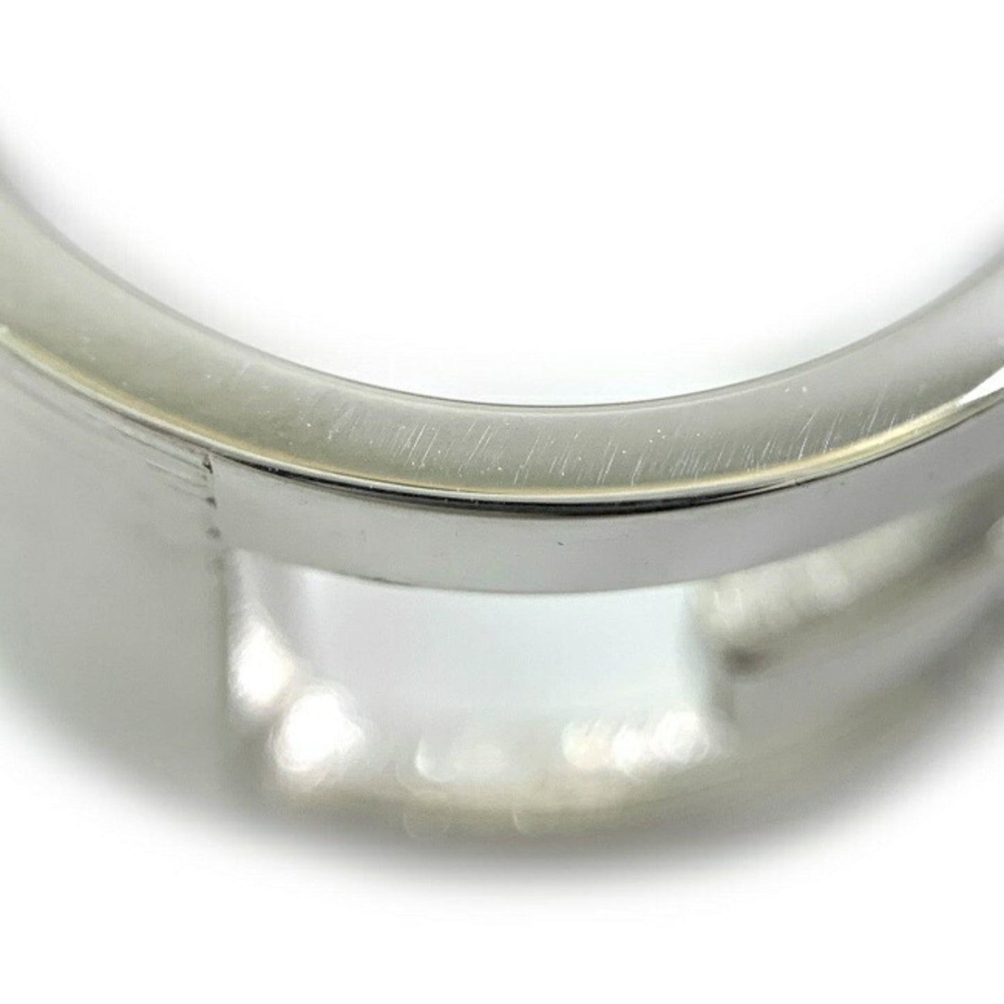 Gucci Ring Silver Branded Regular 032661-09840-8106 925 GUCCI Finished No. 14 # Band Men's Women's Unisex