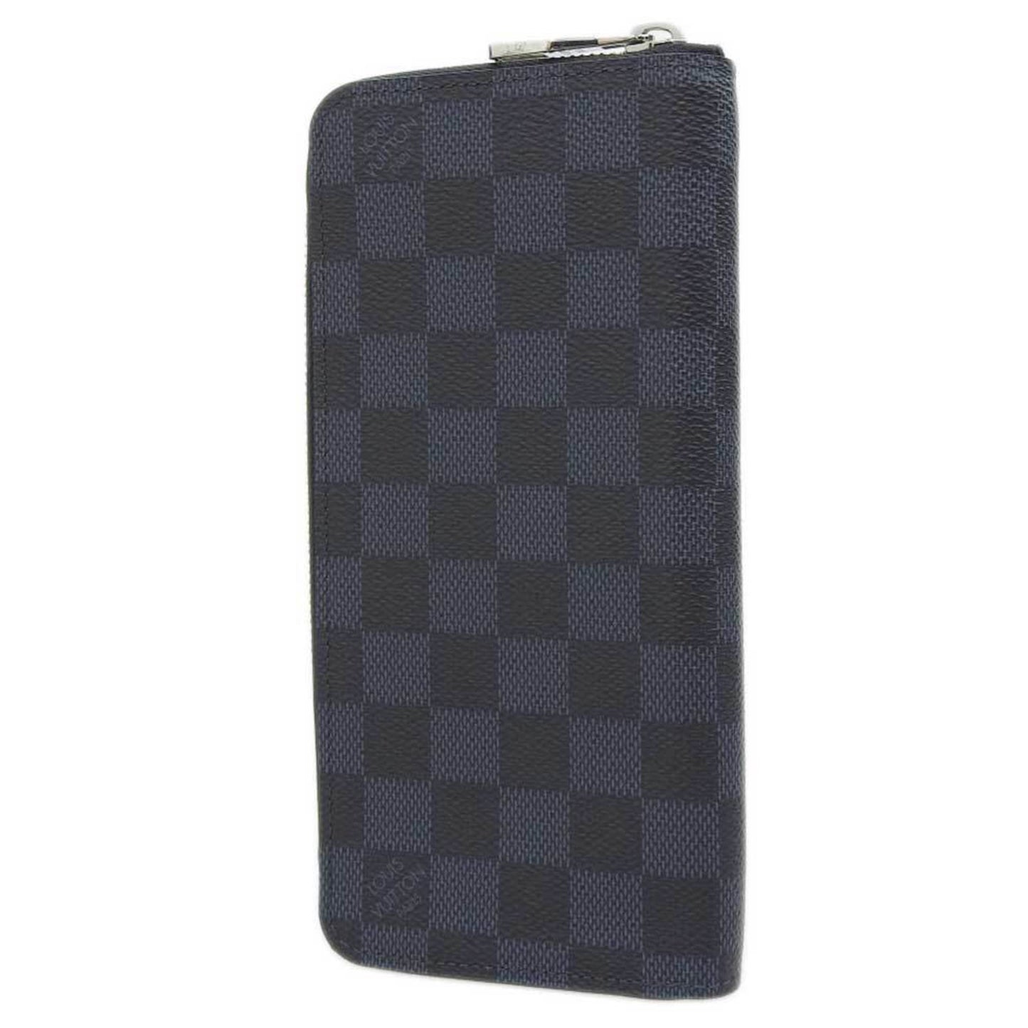 Louis Vuitton Damier Cobalt Zippy Wallet Vertical Round Zipper