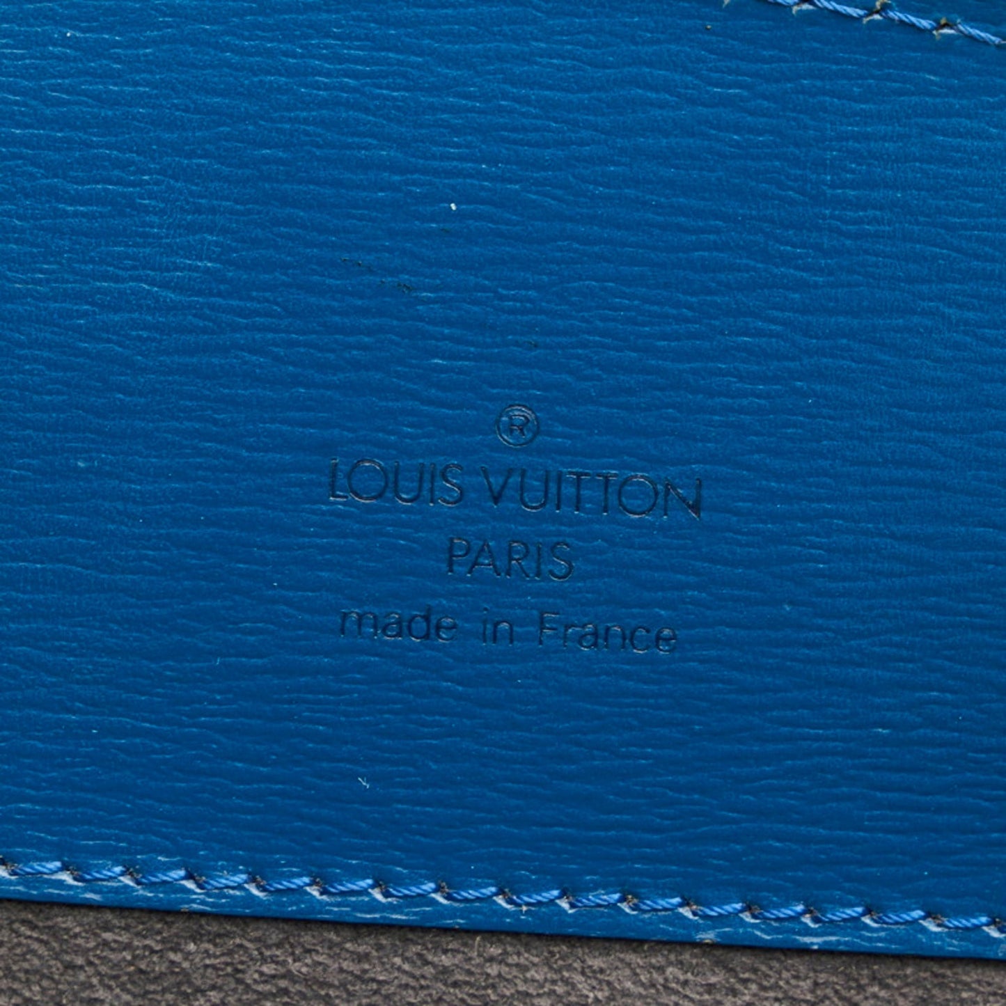Louis Vuitton Epi Cluny One Shoulder Bag M52255 Toledo Blue Leather Ladies LOUIS VUITTON