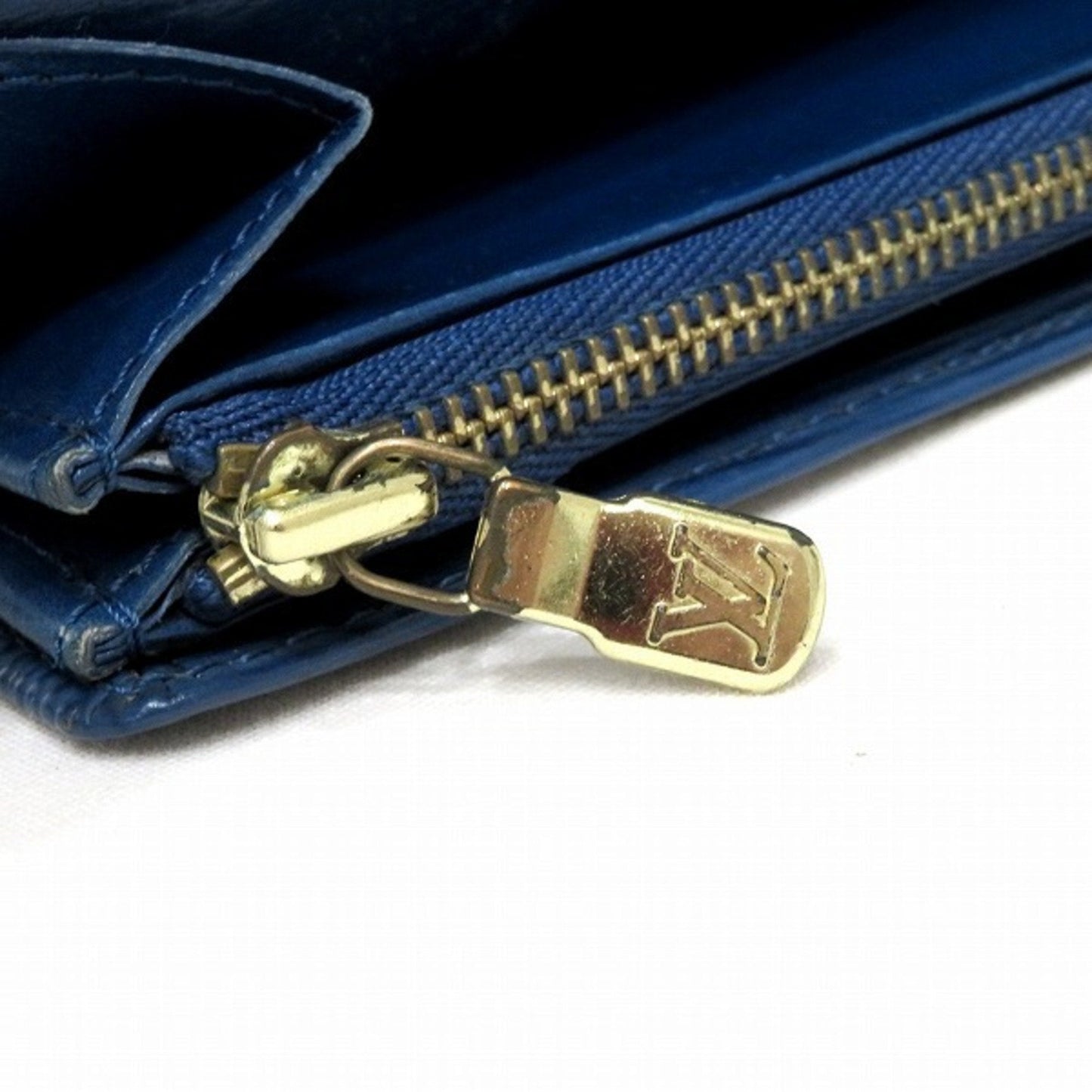 LOUIS VUITTON Epi Pochette Porto Mone Credit M63565 Long Wallet Bifold Unisex